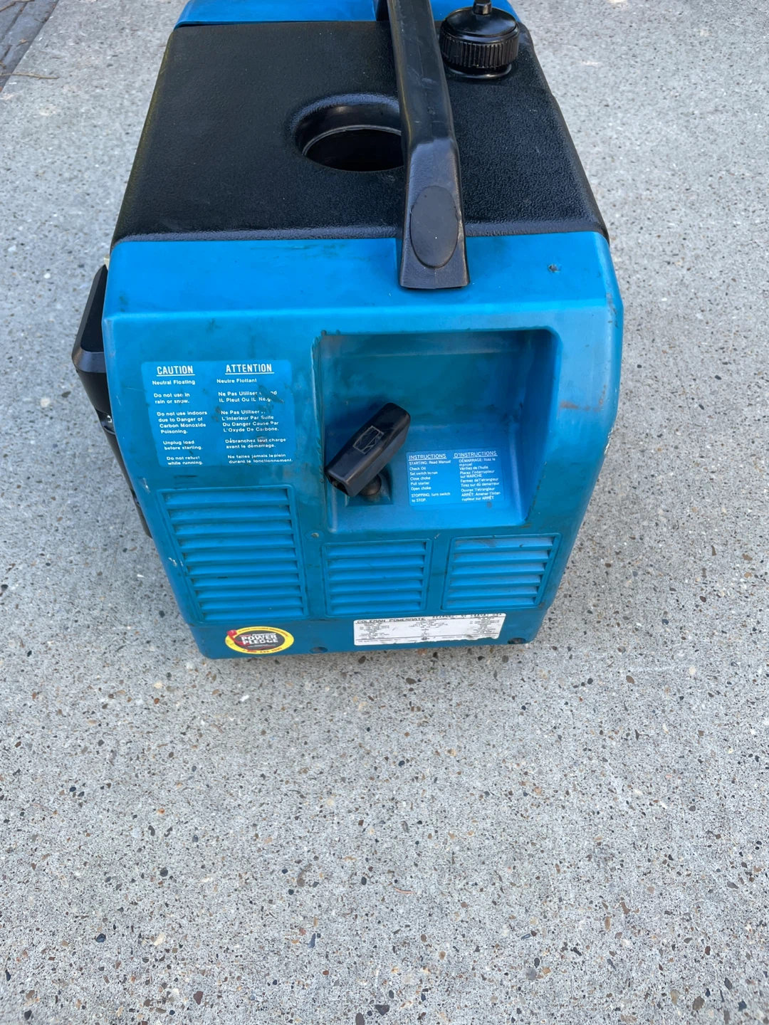 Powermate Pulse 1700 Portable Gas Generator - photo 4