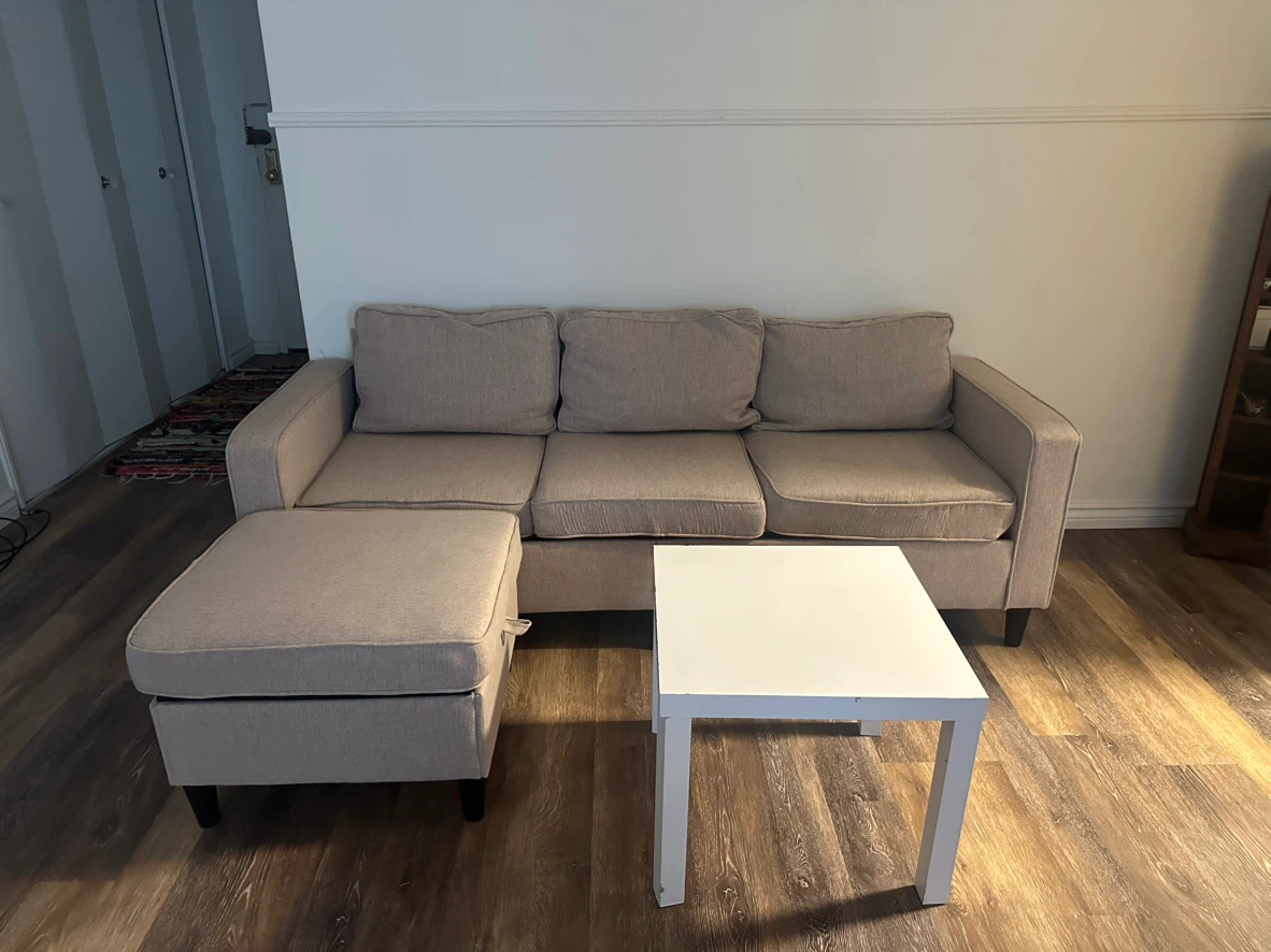Sectional Sofa with Ottoman - photo 3