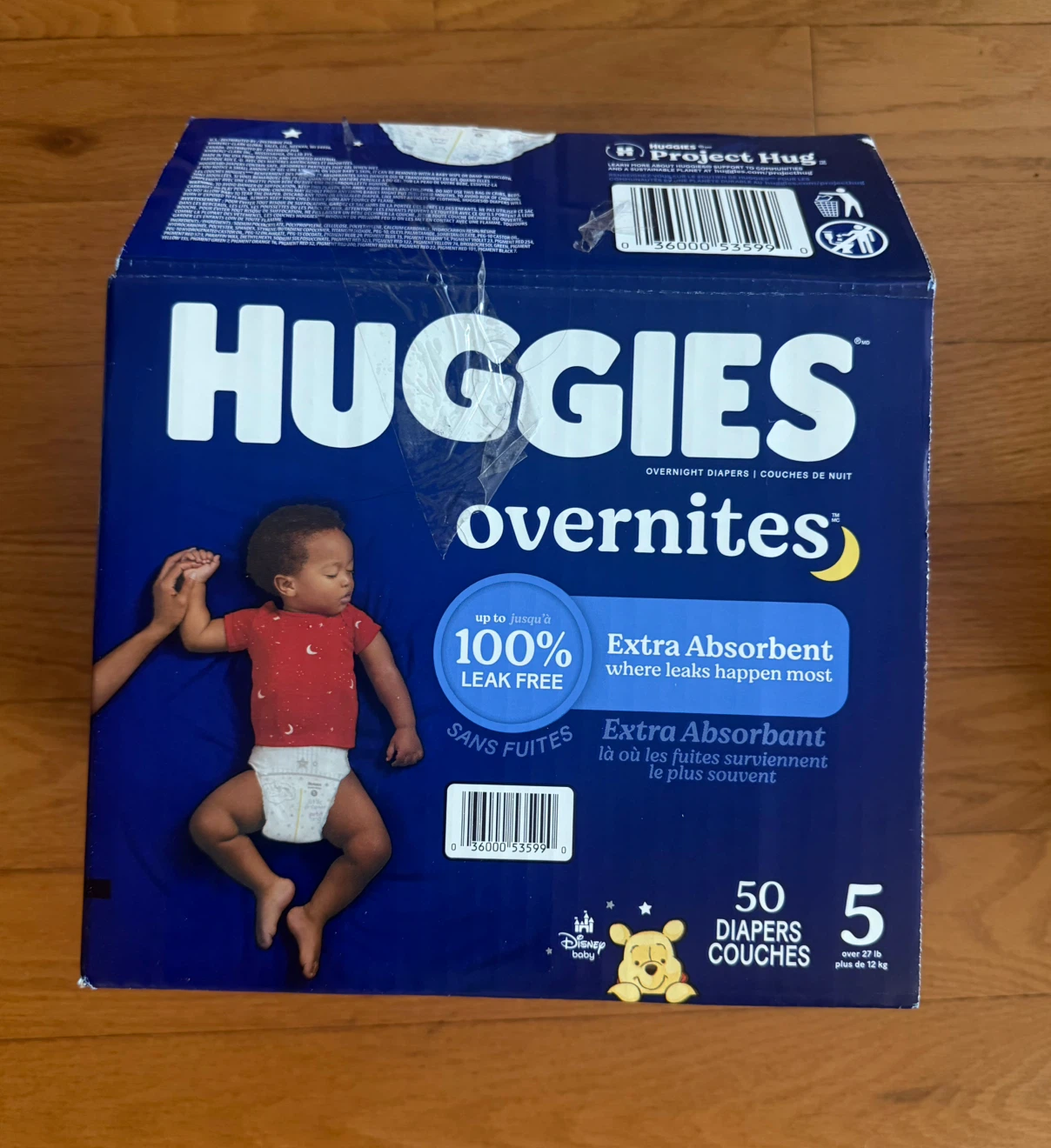 Huggies Overnites Diapers Size 5, 50 Count - photo 2