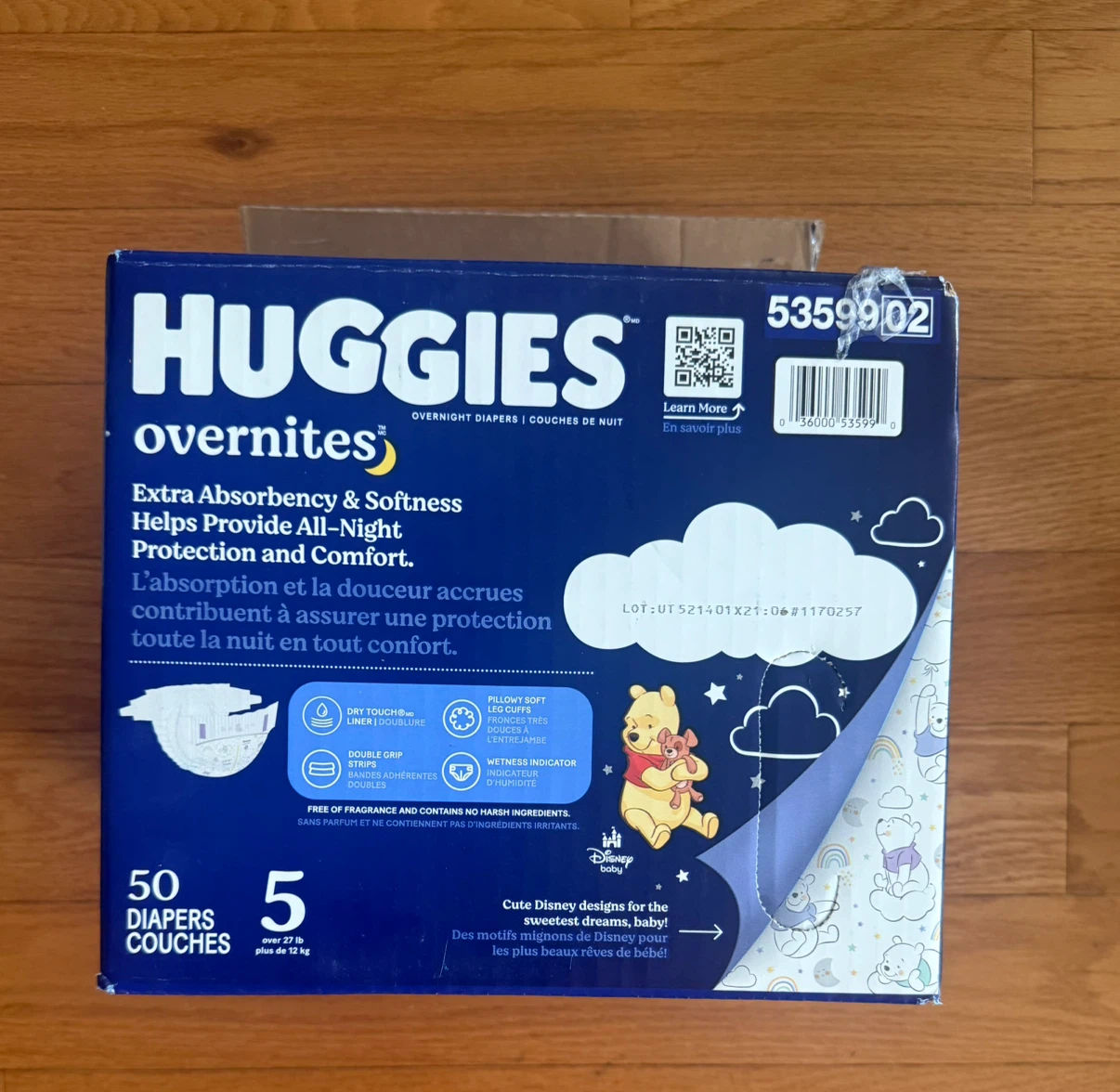 Huggies Overnites Diapers Size 5, 50 Count - photo 4