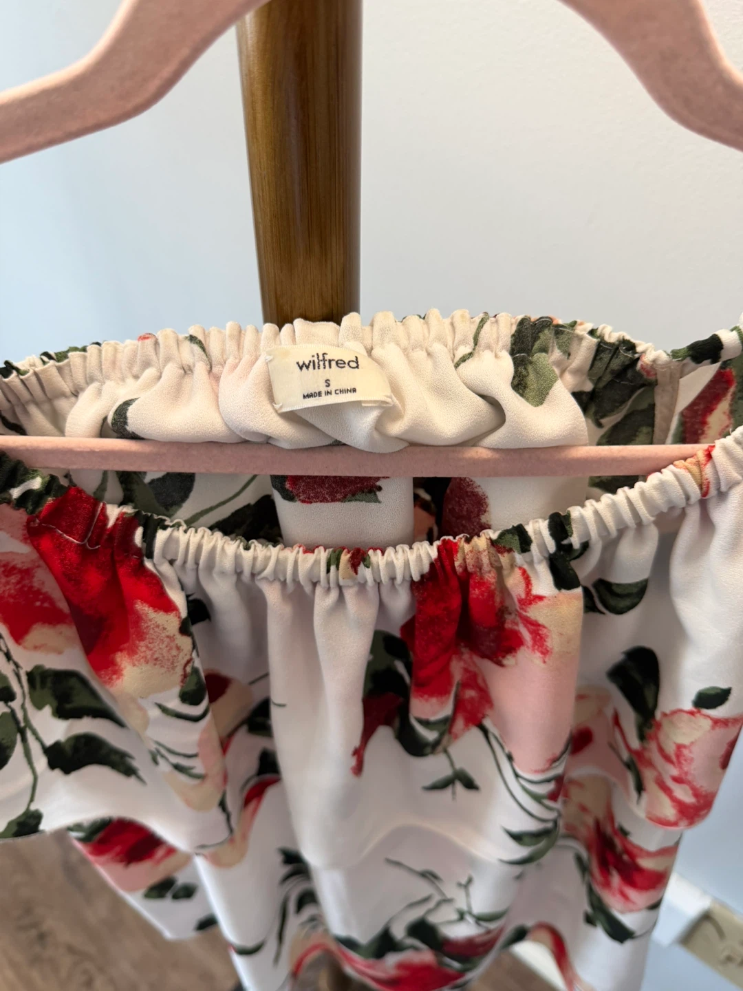 Wilfred Off-the-Shoulder Floral Top - photo 2