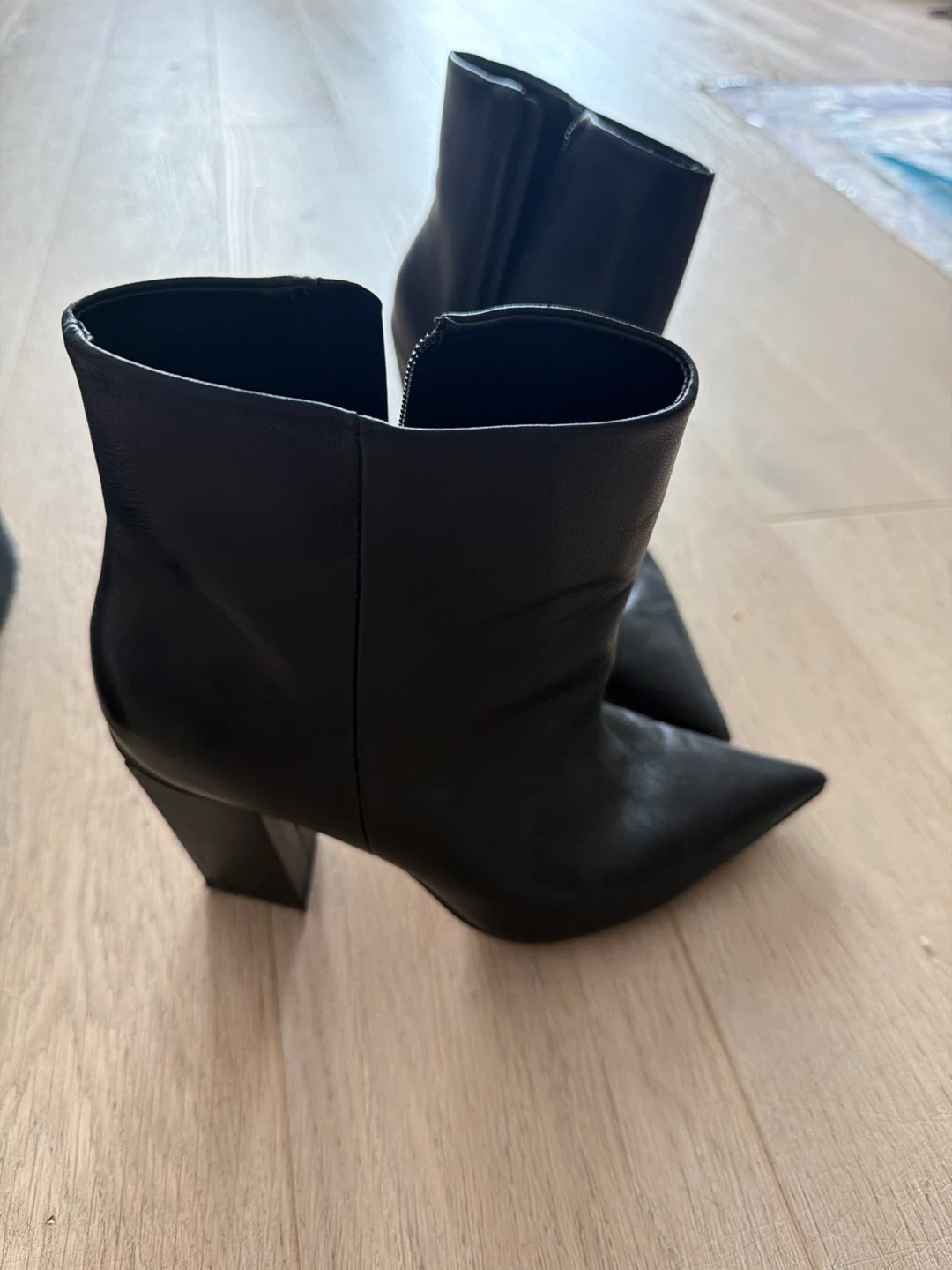 Black Heeled Ankle Boots - photo 2