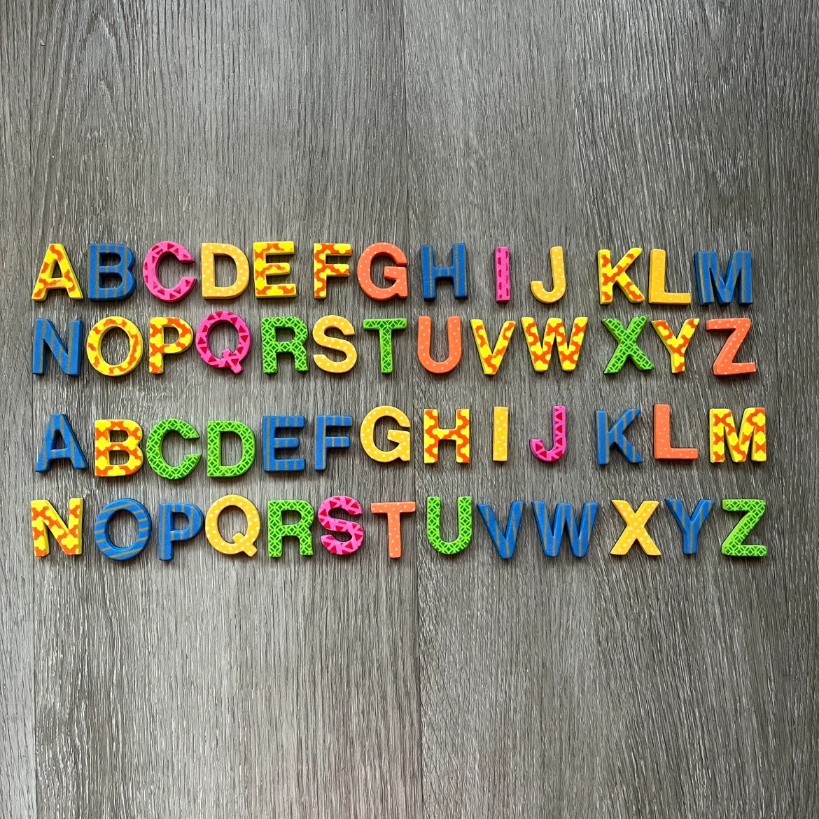Alphabet Magnets - 2 Full Set