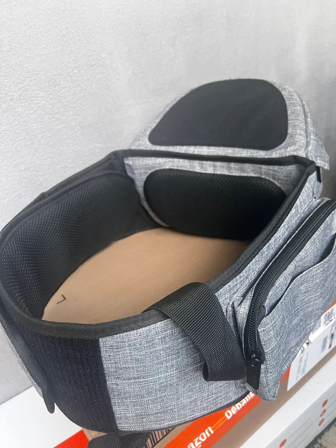 Momcozy Baby Carrier Hip Seat Grey - photo 3