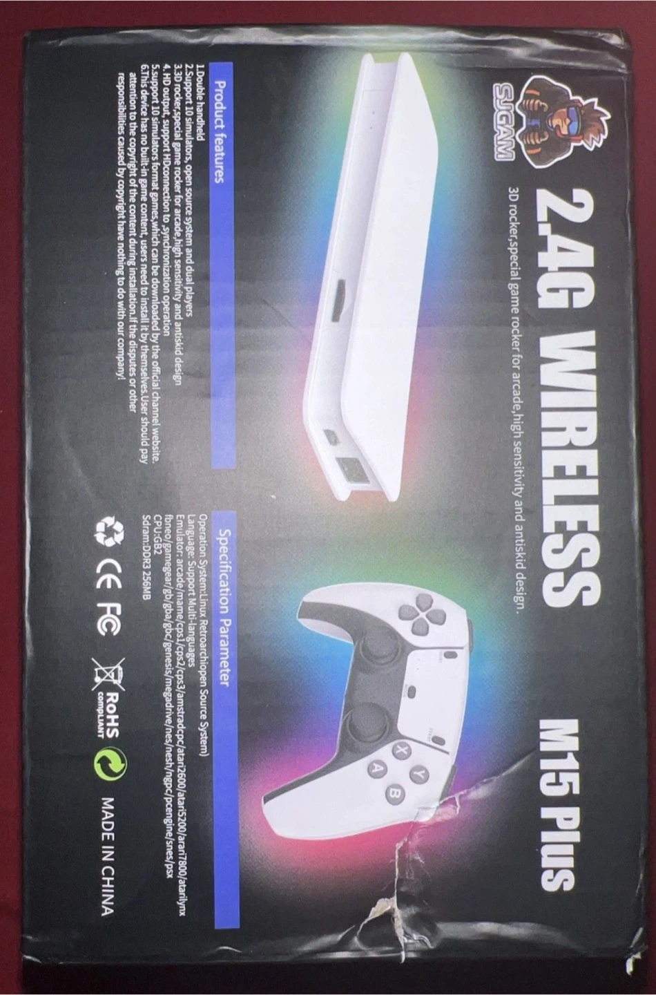 SIGAM M15 Plus 2.4G Wireless Game Controller - photo 2