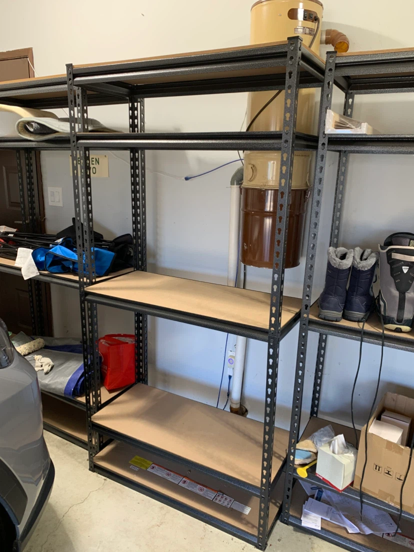 (Must go) Mastercraft Heavy Duty Shelving Unit x 5