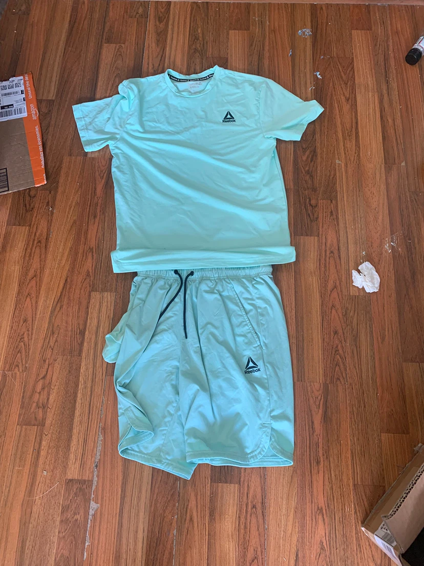 Reebok Athletic T-Shirt and Shorts Set - photo 3