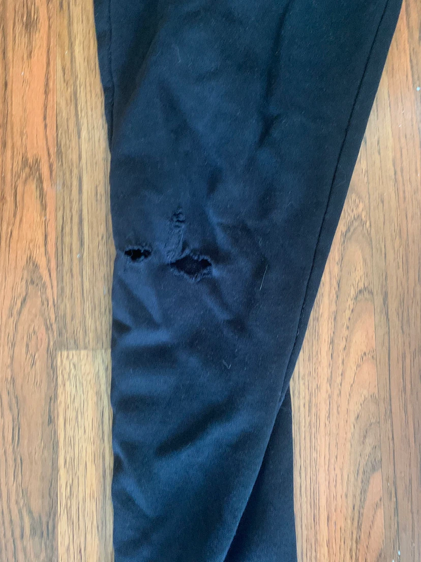 Puma Black Joggers with White Logo - photo 2