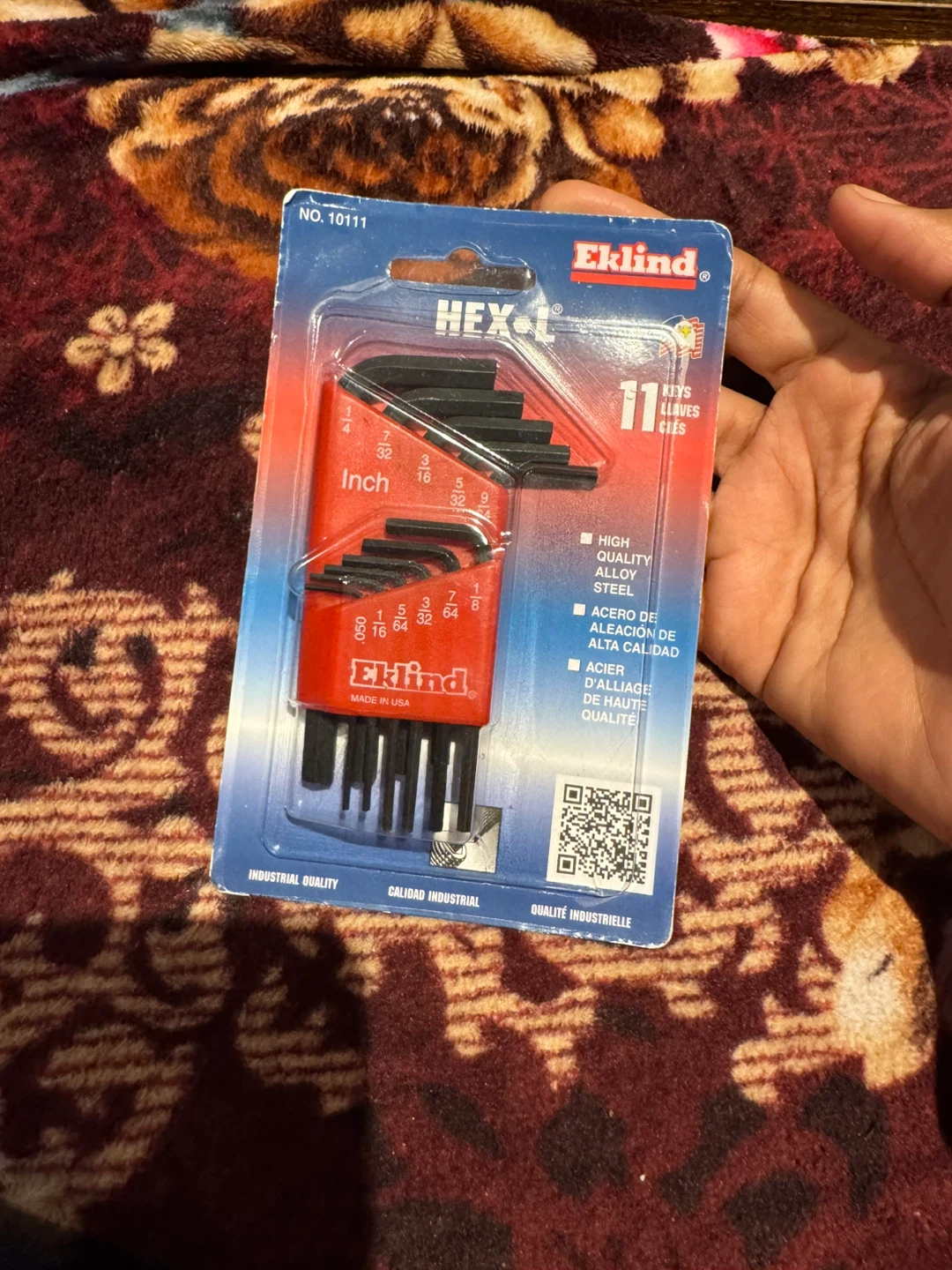 Eklind Hex L Key Set