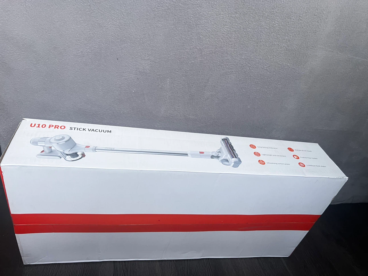 U10 PRO Stick Vacuum … Brand new slightly open to take pictures