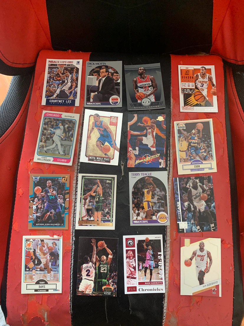 Assorted Baseball and Basketball Trading Cards - photo 3