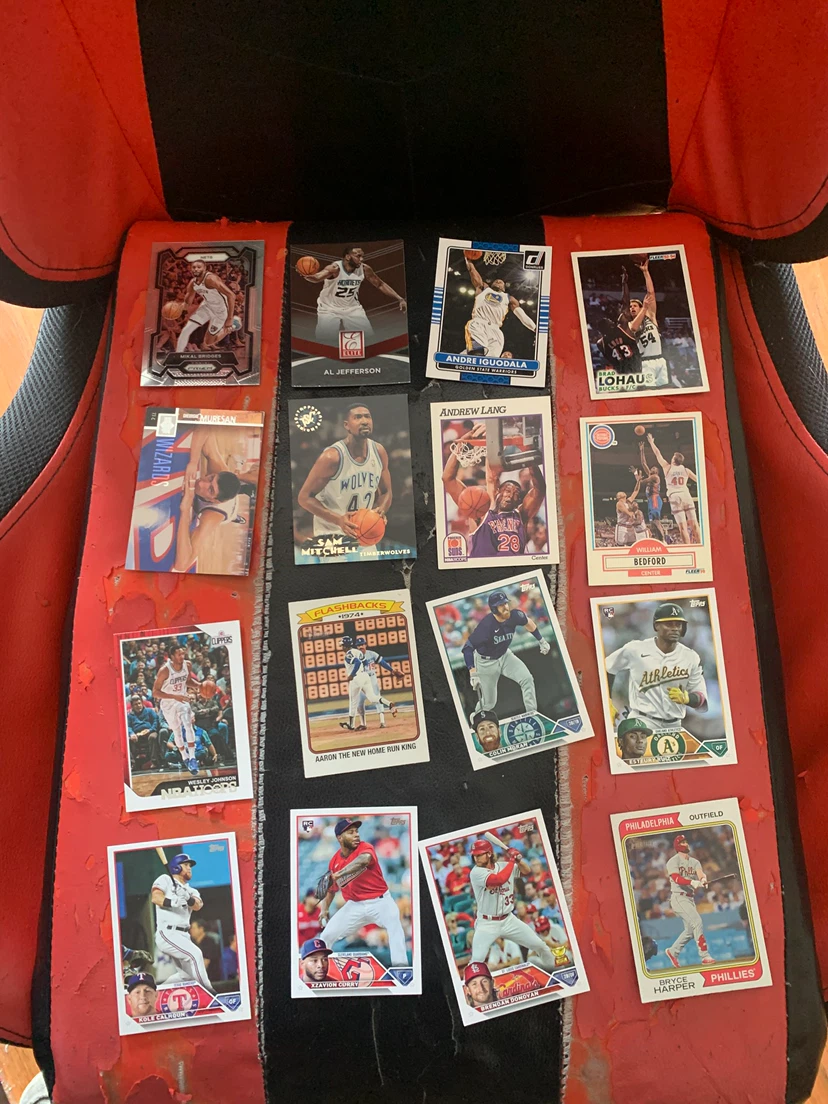 Assorted Baseball and Basketball Trading Cards - photo 4