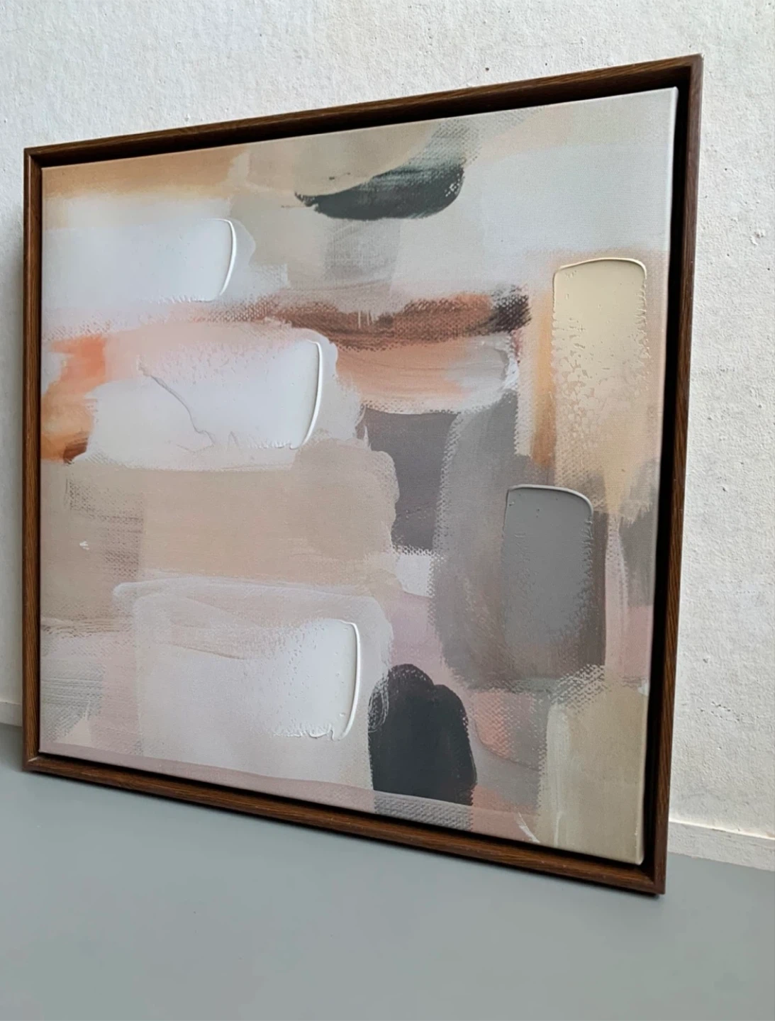 Abstract Framed Canvas Wall Art - photo 3