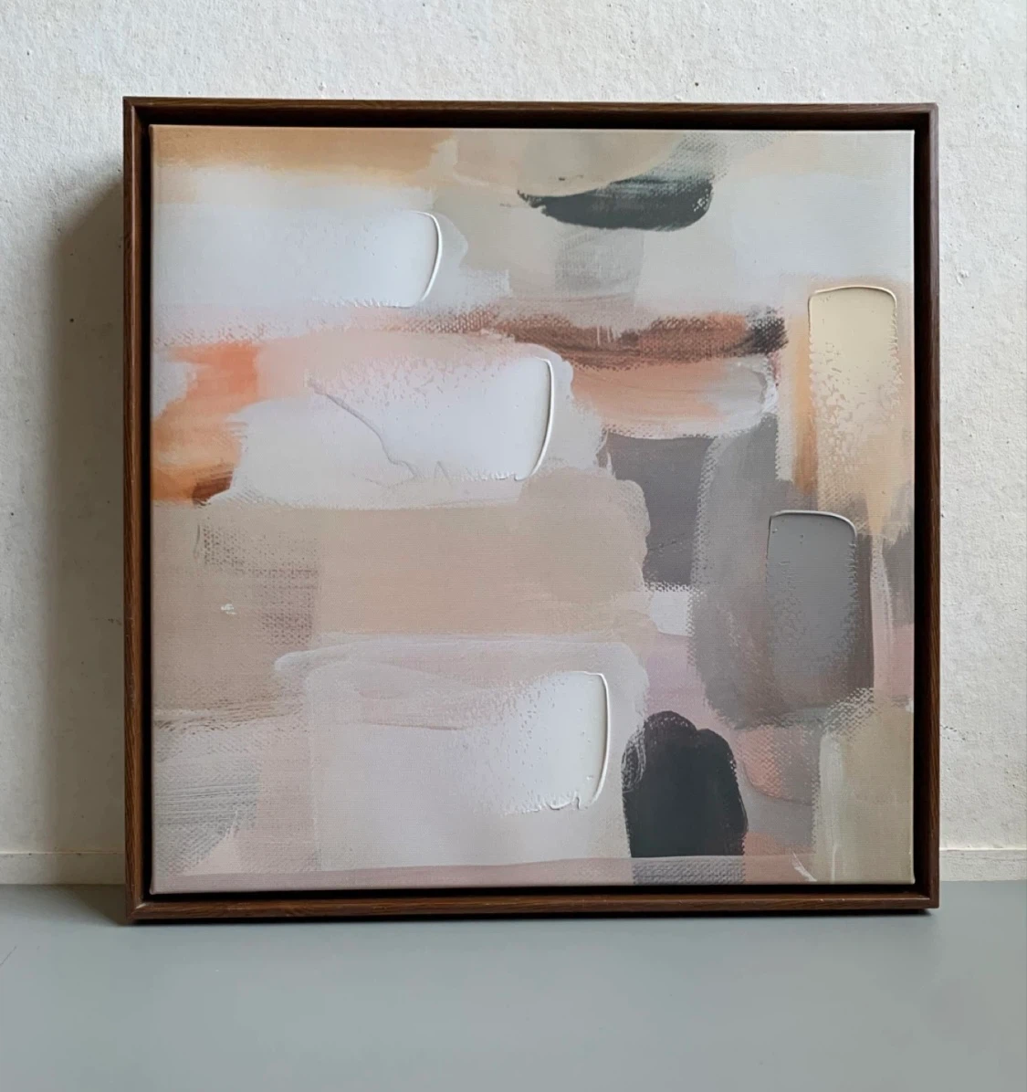 Abstract Framed Canvas Wall Art - photo 4