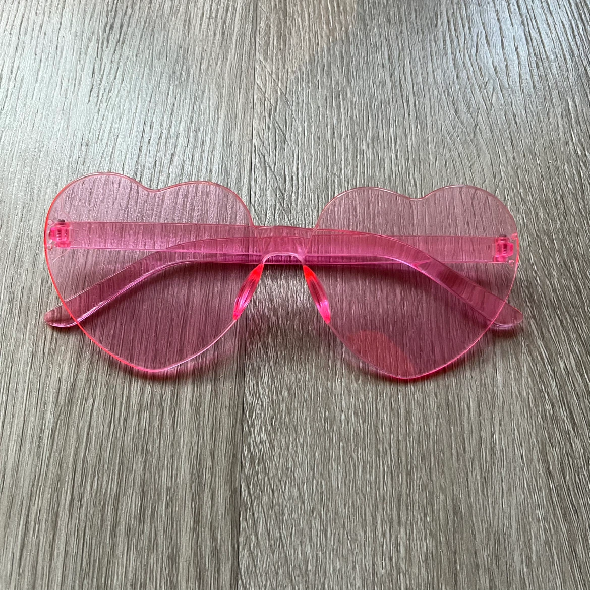 Pink Heart Shaped Sunglasses