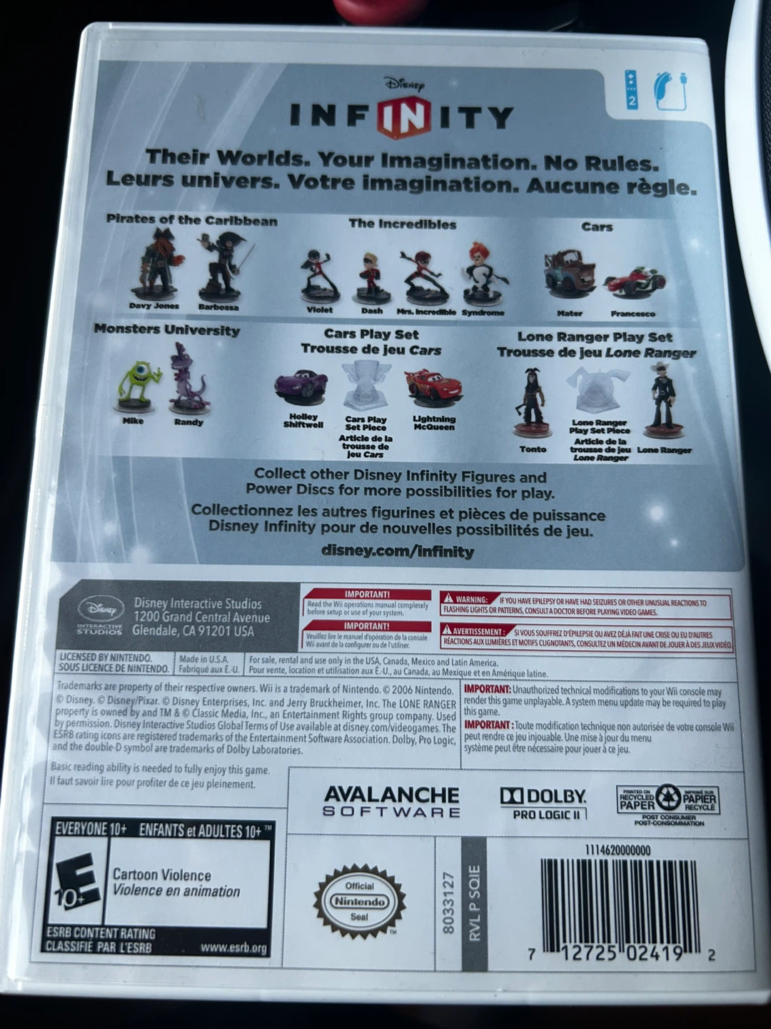 WII Disney Infinity  1st Edition - photo 5