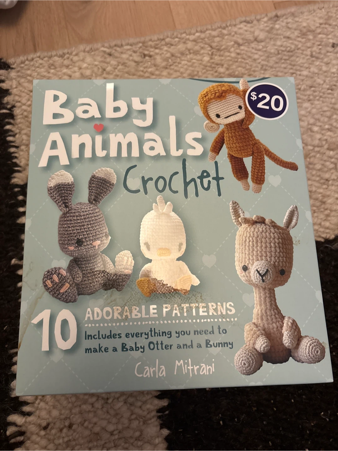 Baby Animals Crochet Book Kit