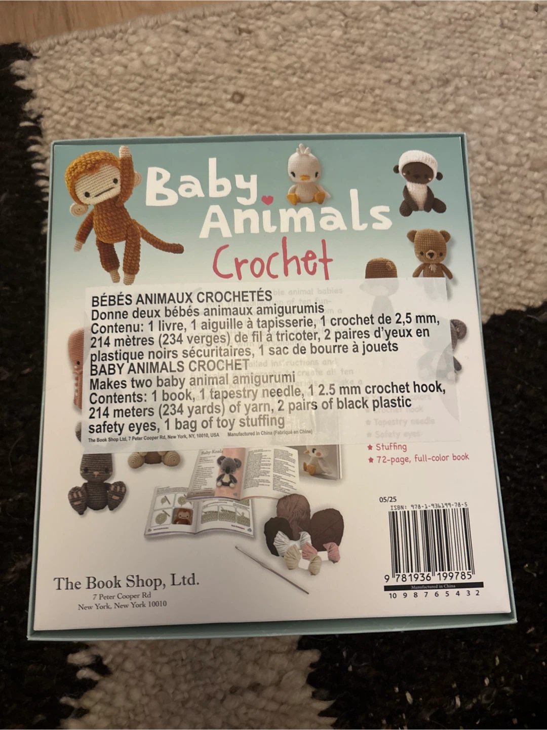 Baby Animals Crochet Book Kit - photo 2