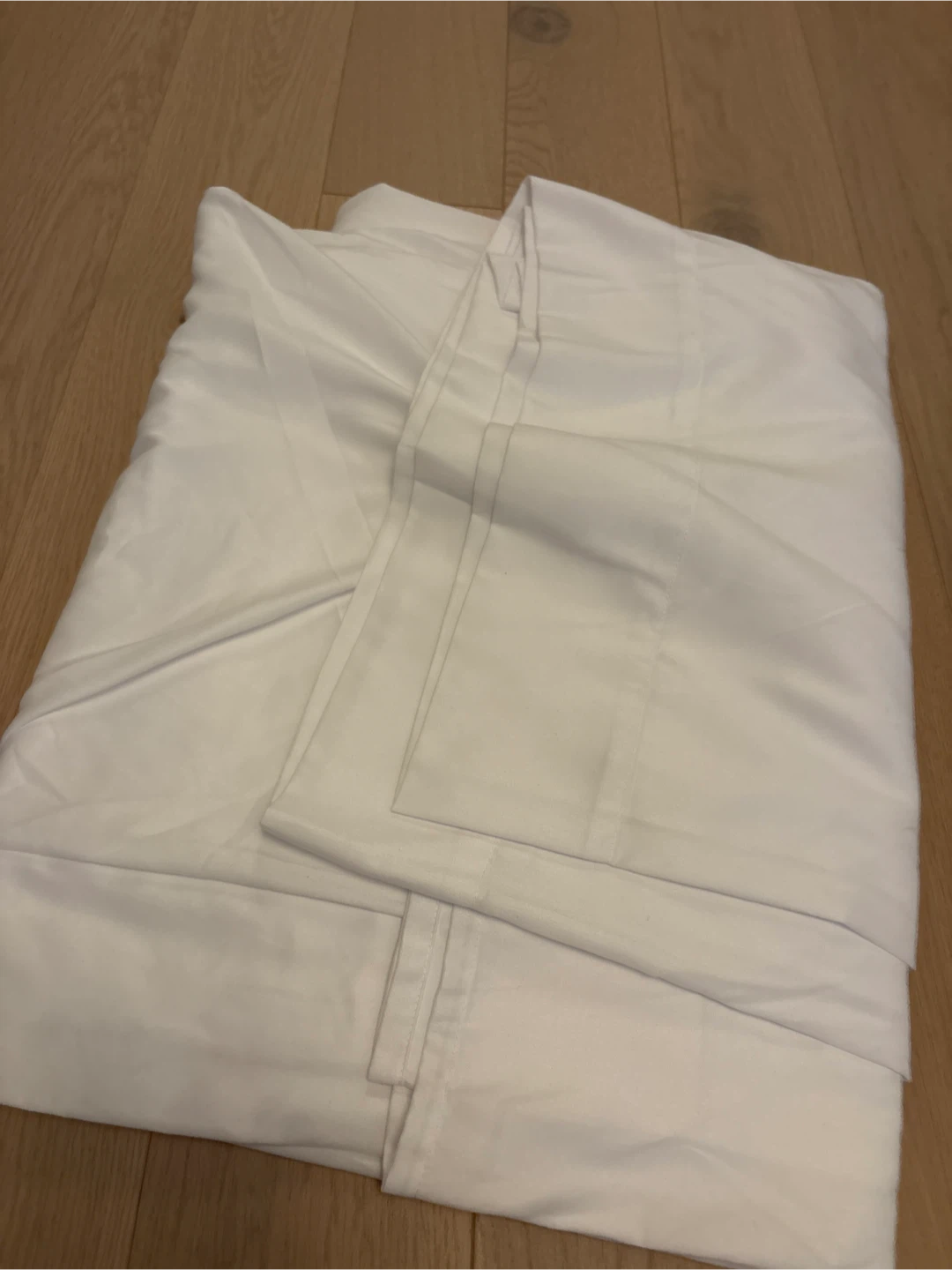 Casper king size White flat sheet new never used