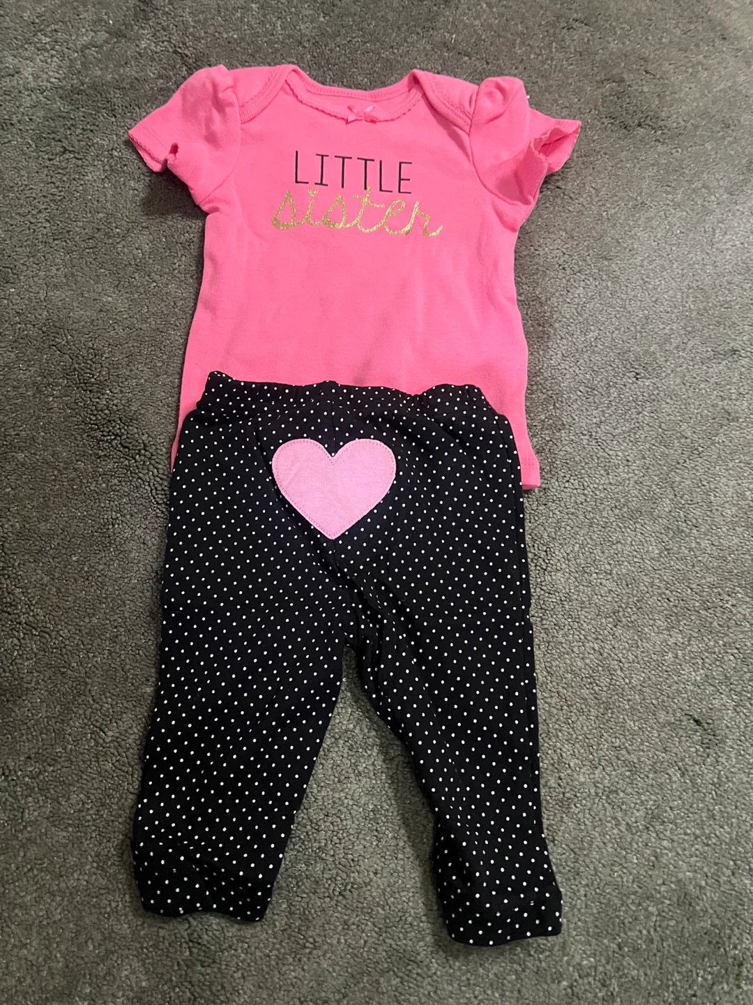 Child of Mine by Carter's Baby Onesie and Pants Set - photo 3