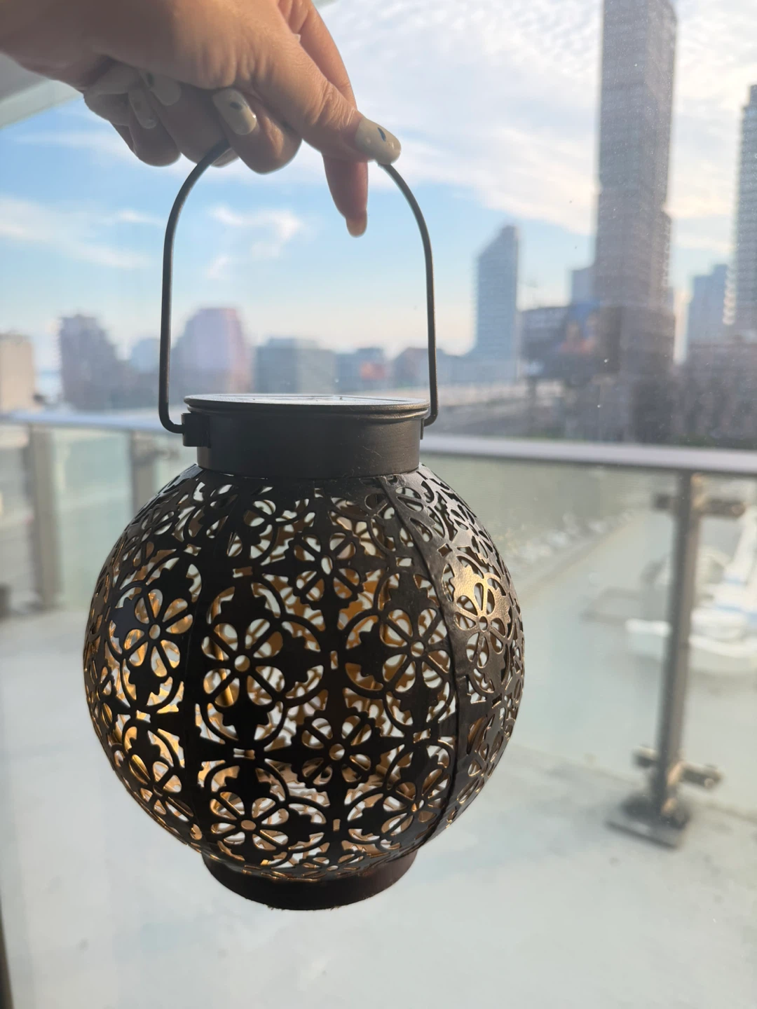 TWO Solar Powered Moroccan Style Lanterns - photo 3