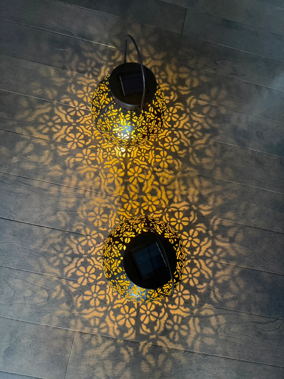TWO Solar Powered Moroccan Style Lanterns - photo 5