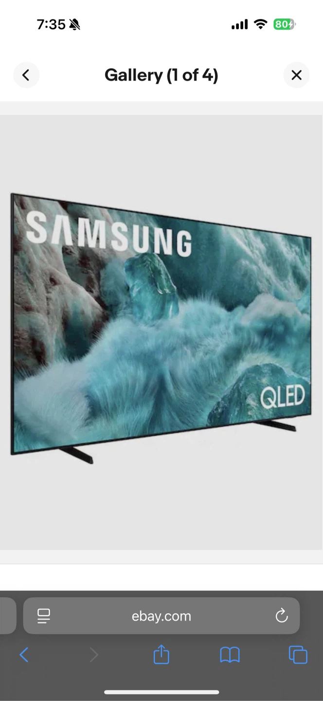 Samsung 98" QLED 4K Smart TV
