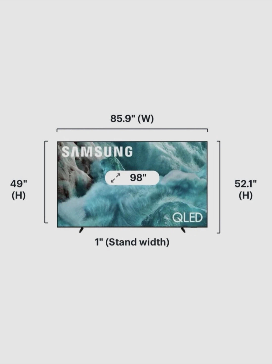 Samsung 98" QLED 4K Smart TV - photo 2