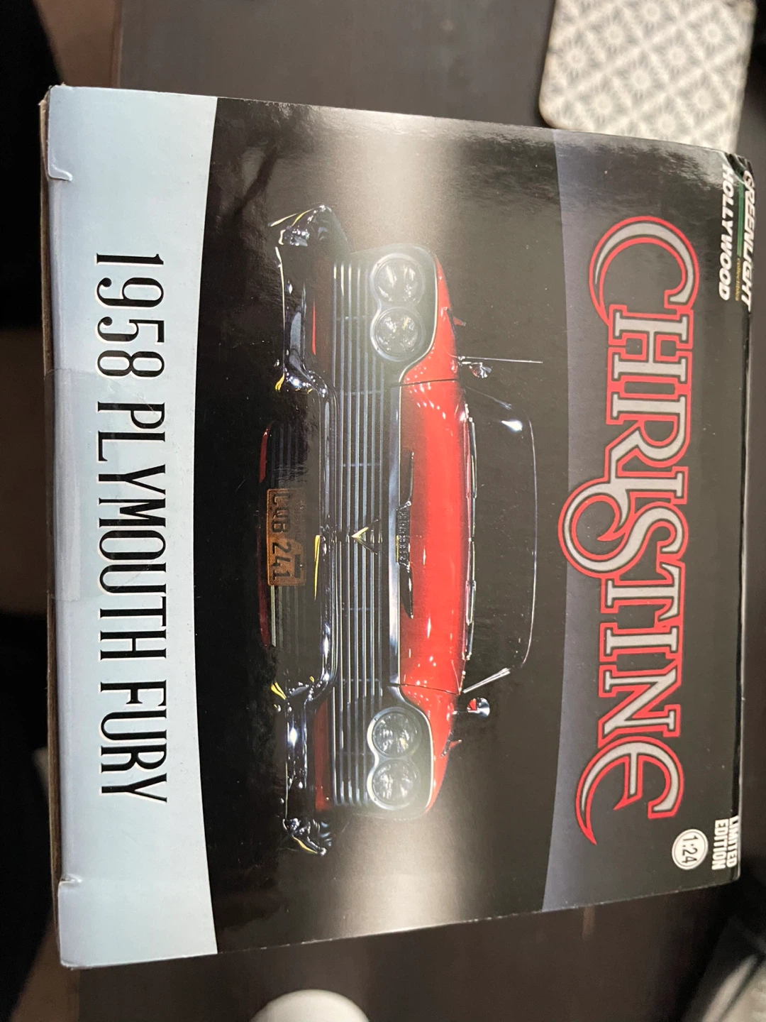 Greenlight 1958 Plymouth Fury Christine Diecast Model 1:24 - photo 5