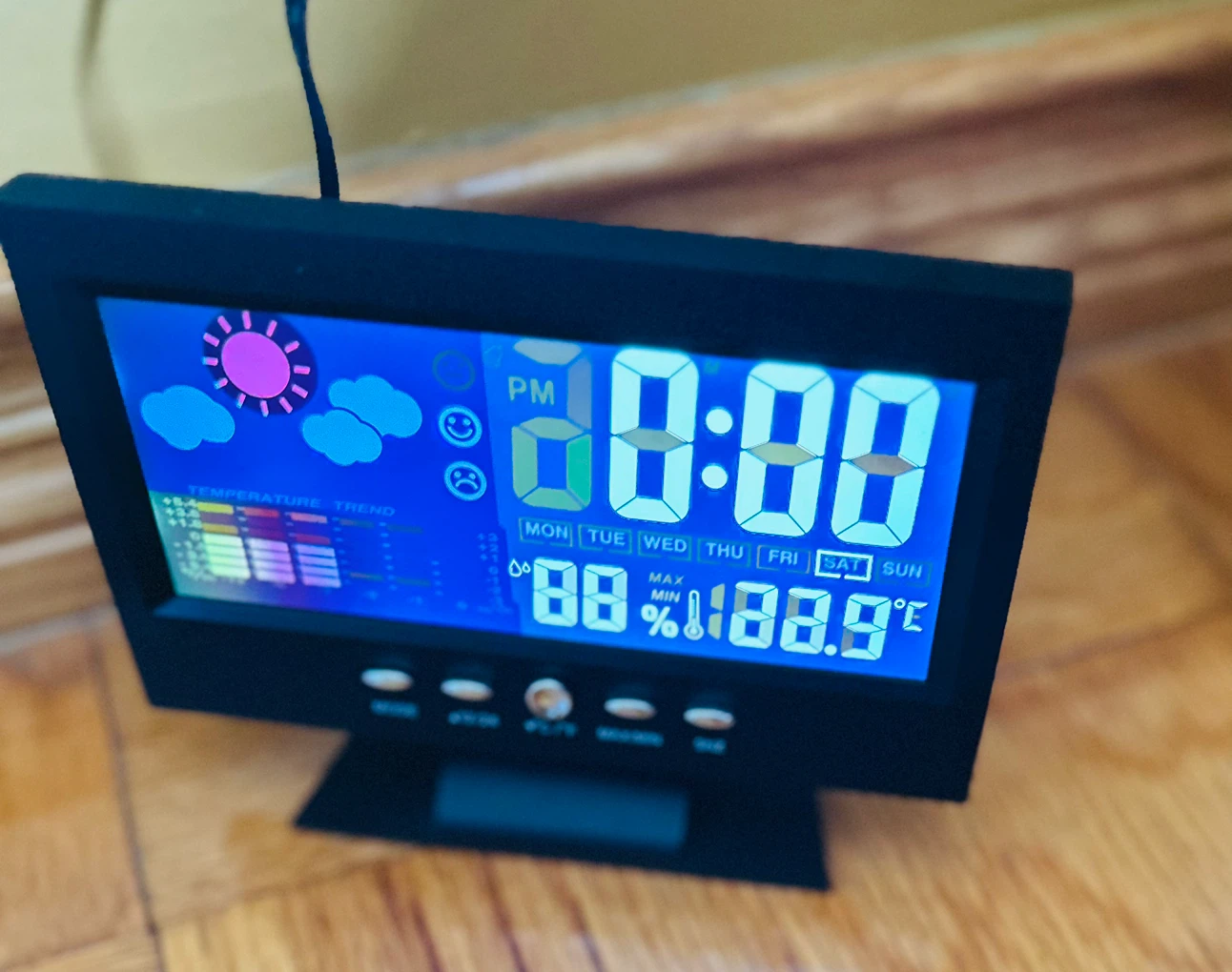 Digital Weather Station Clock