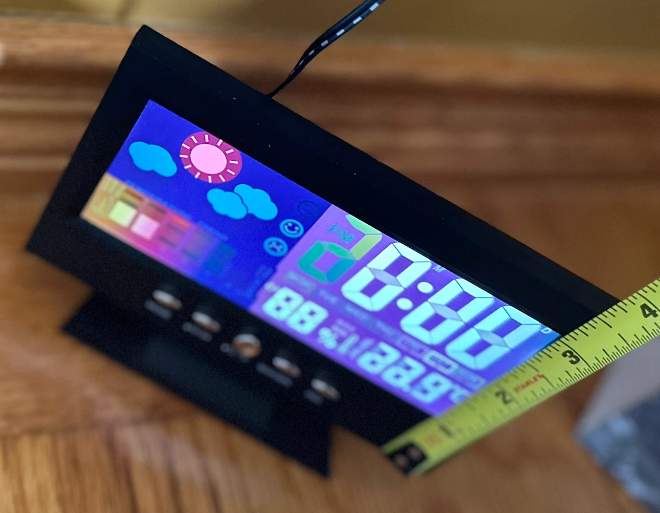Digital Weather Station Clock - photo 4