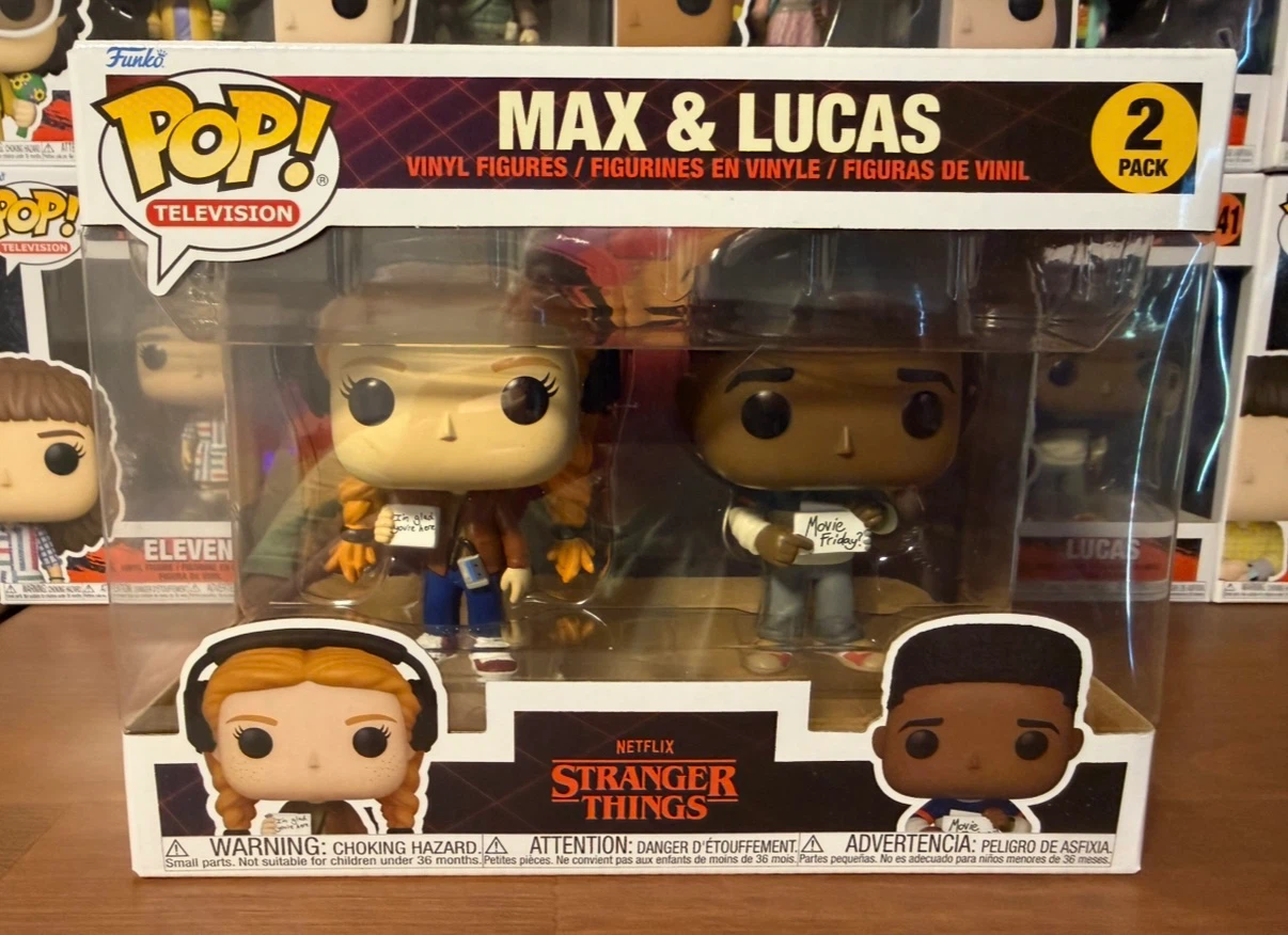 NEW Funko Stranger Things POP! Max & Lucas - Alpine Park SW