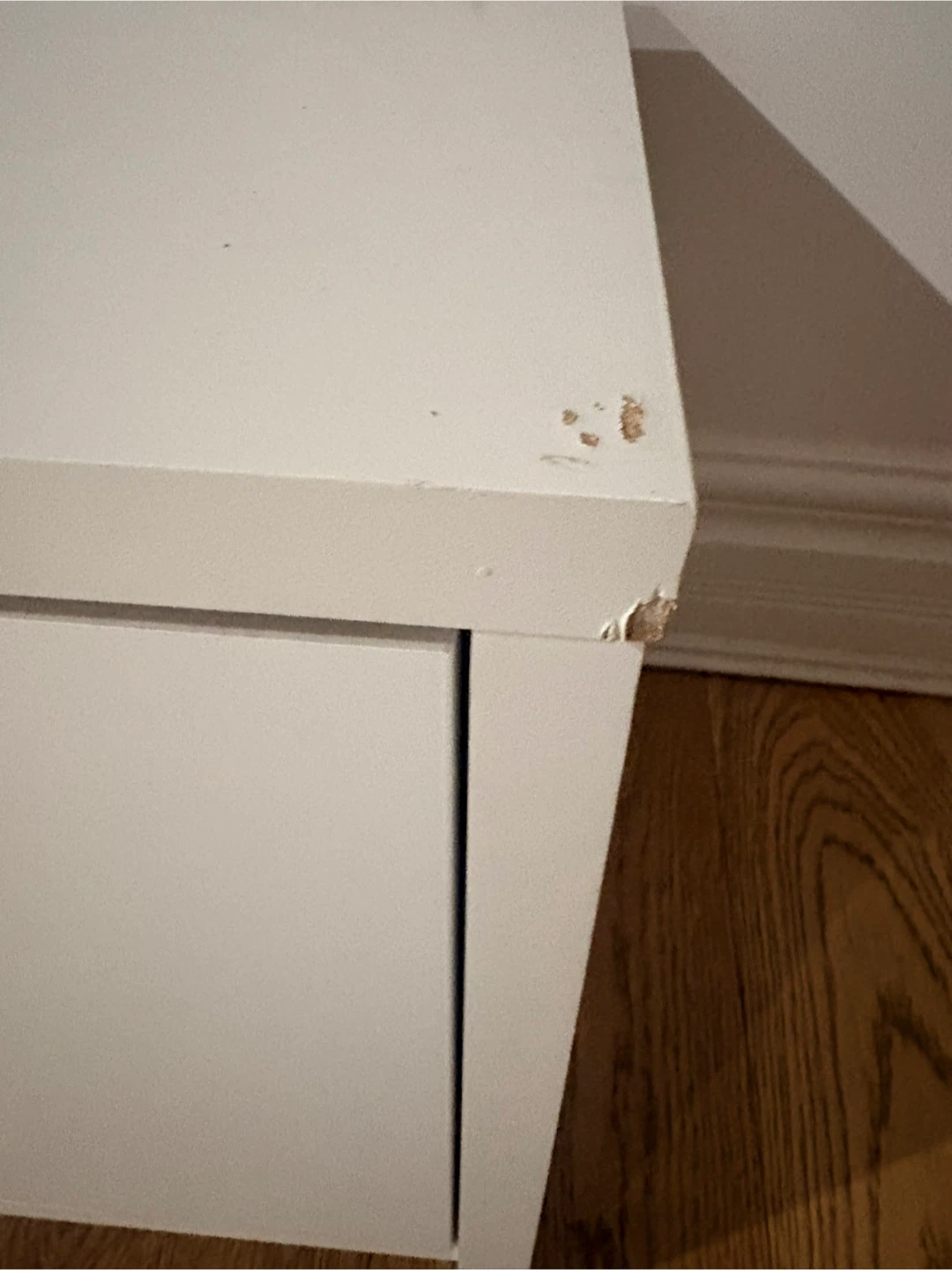 White Media Console Unit - photo 3