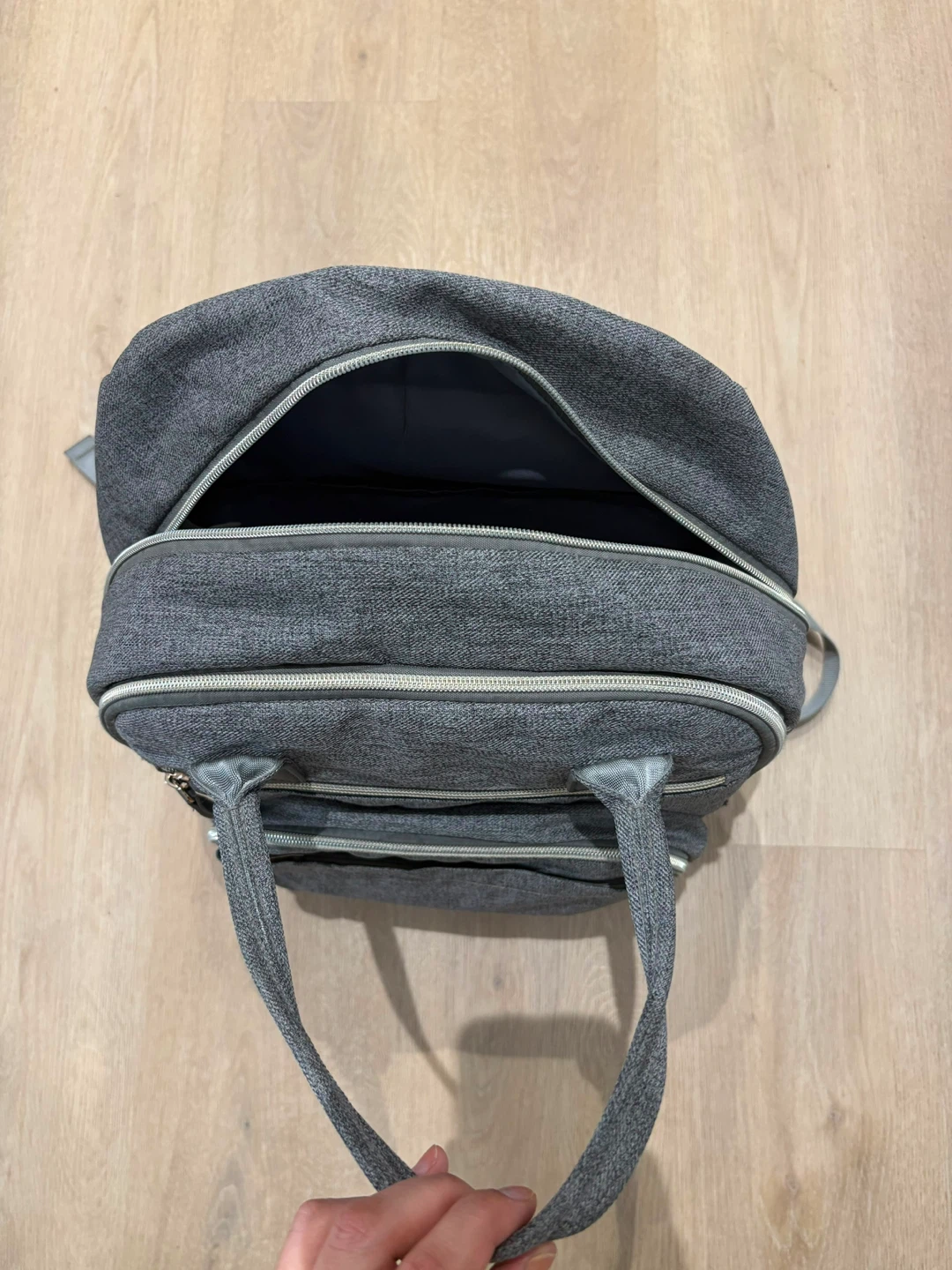 Diaper Bag Backpack - Grey - photo 3