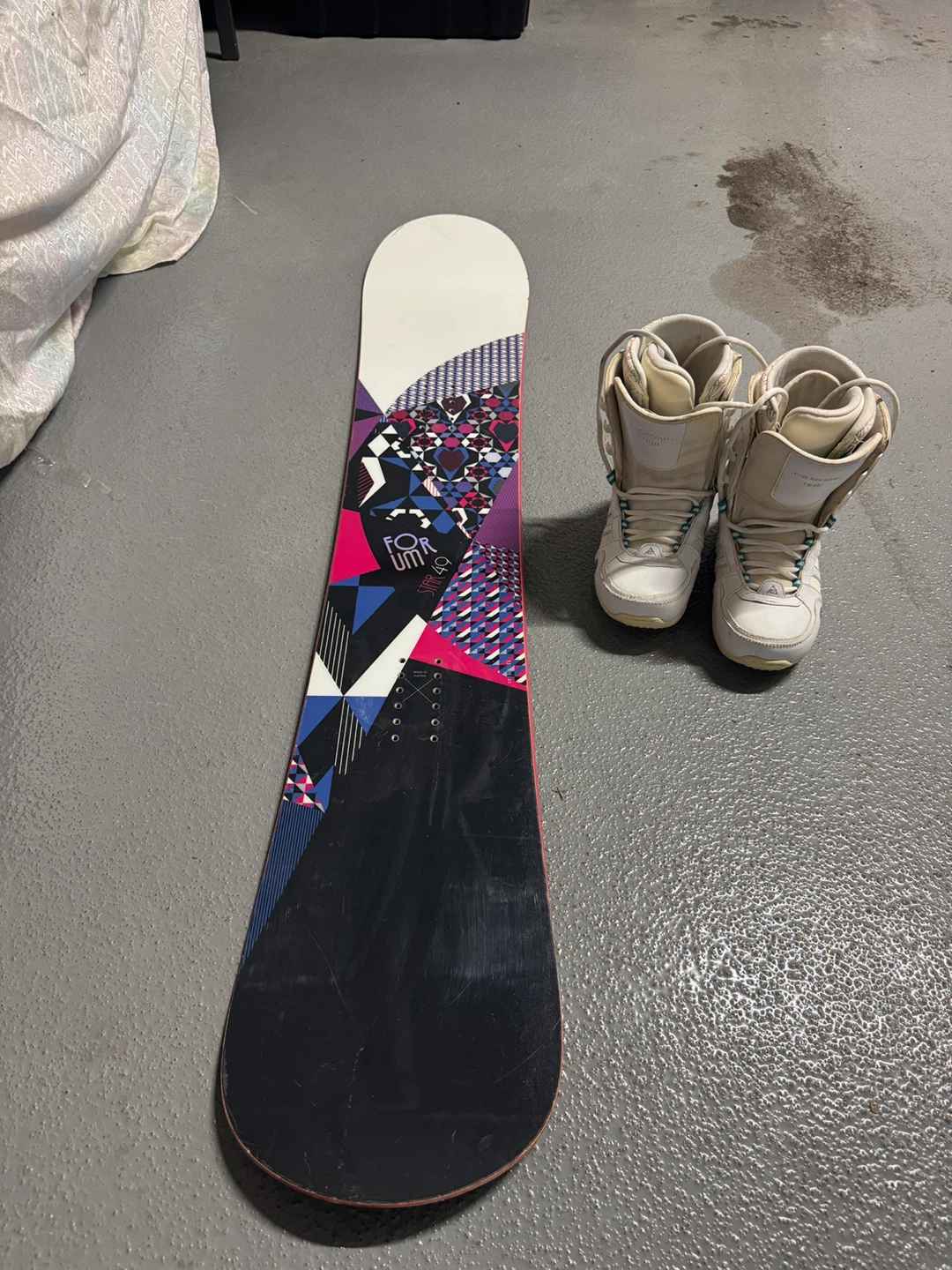 Woman Snowboard+ boots set
