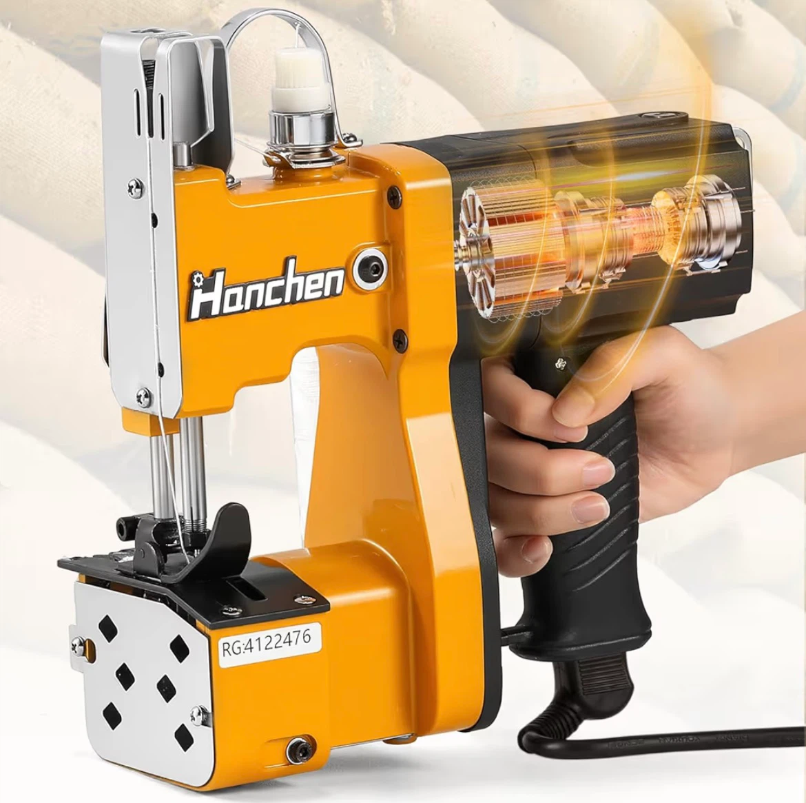Heavy Duty Electric Bag Sewing Machine for Woven