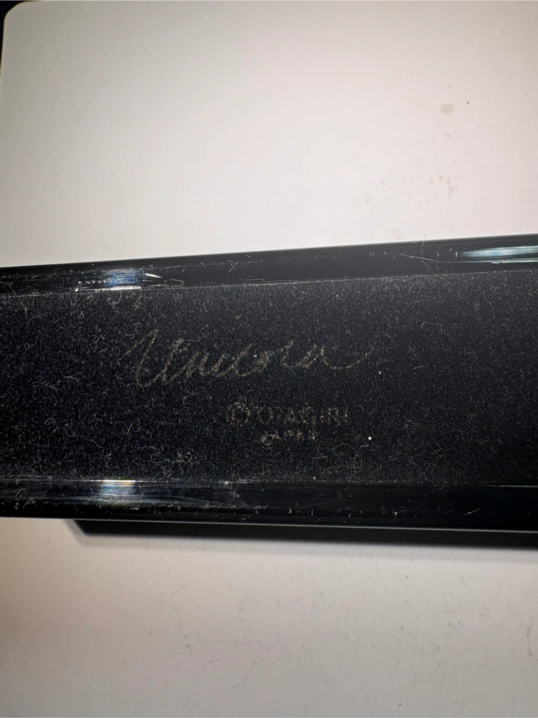 Vintage Japanese Lacquerware Pen Holder and Note - photo 4