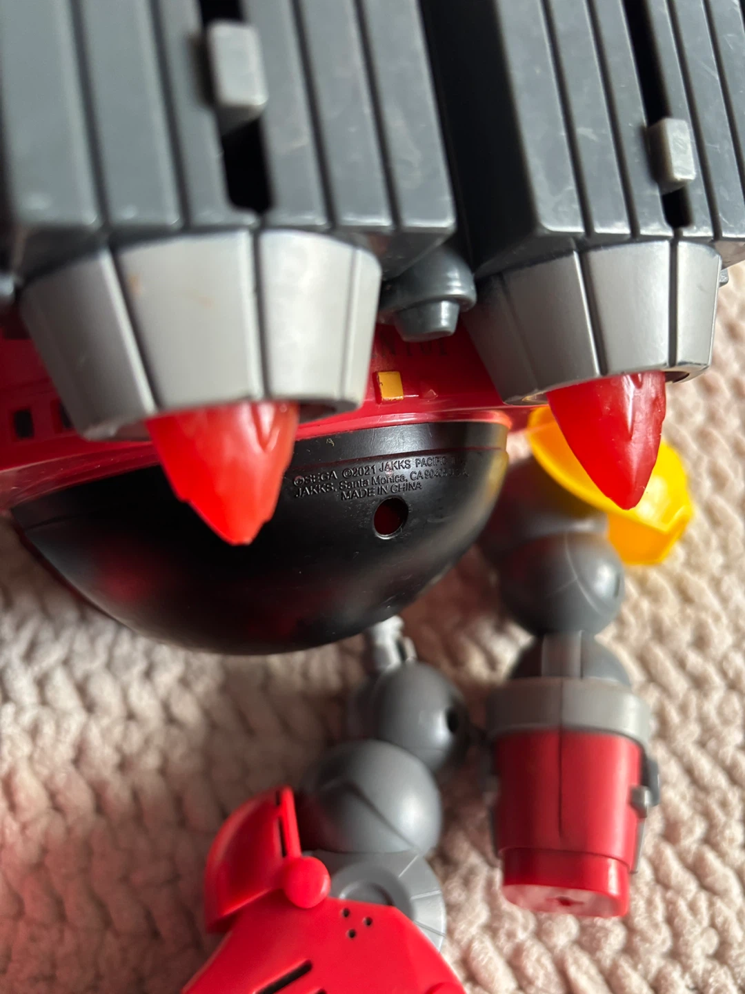 2021 Sonic the Hedgehog Eggman Action Figure - missing hands - photo 3