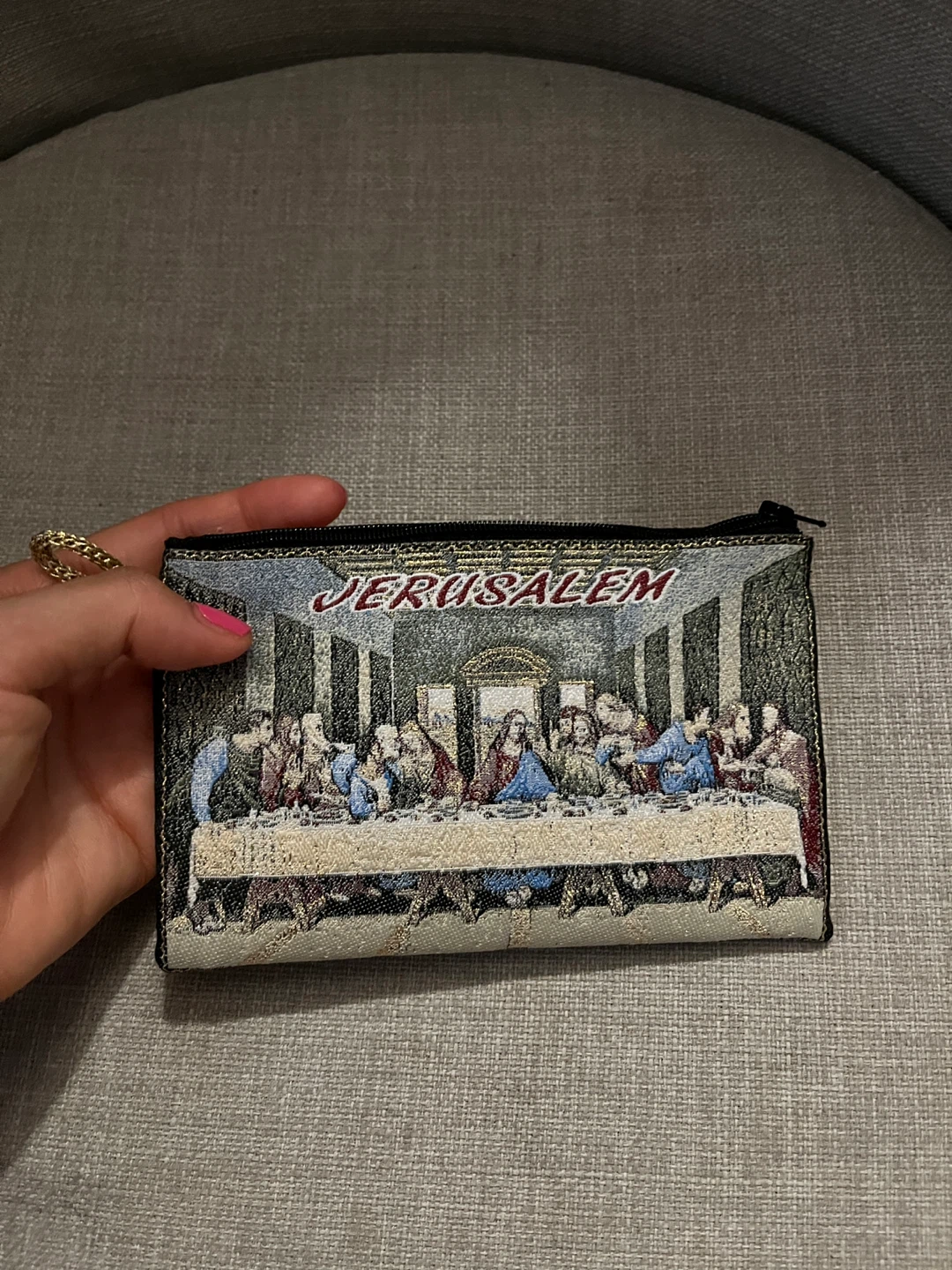 Jerusalem The Last Supper Coin Pouch - photo 3