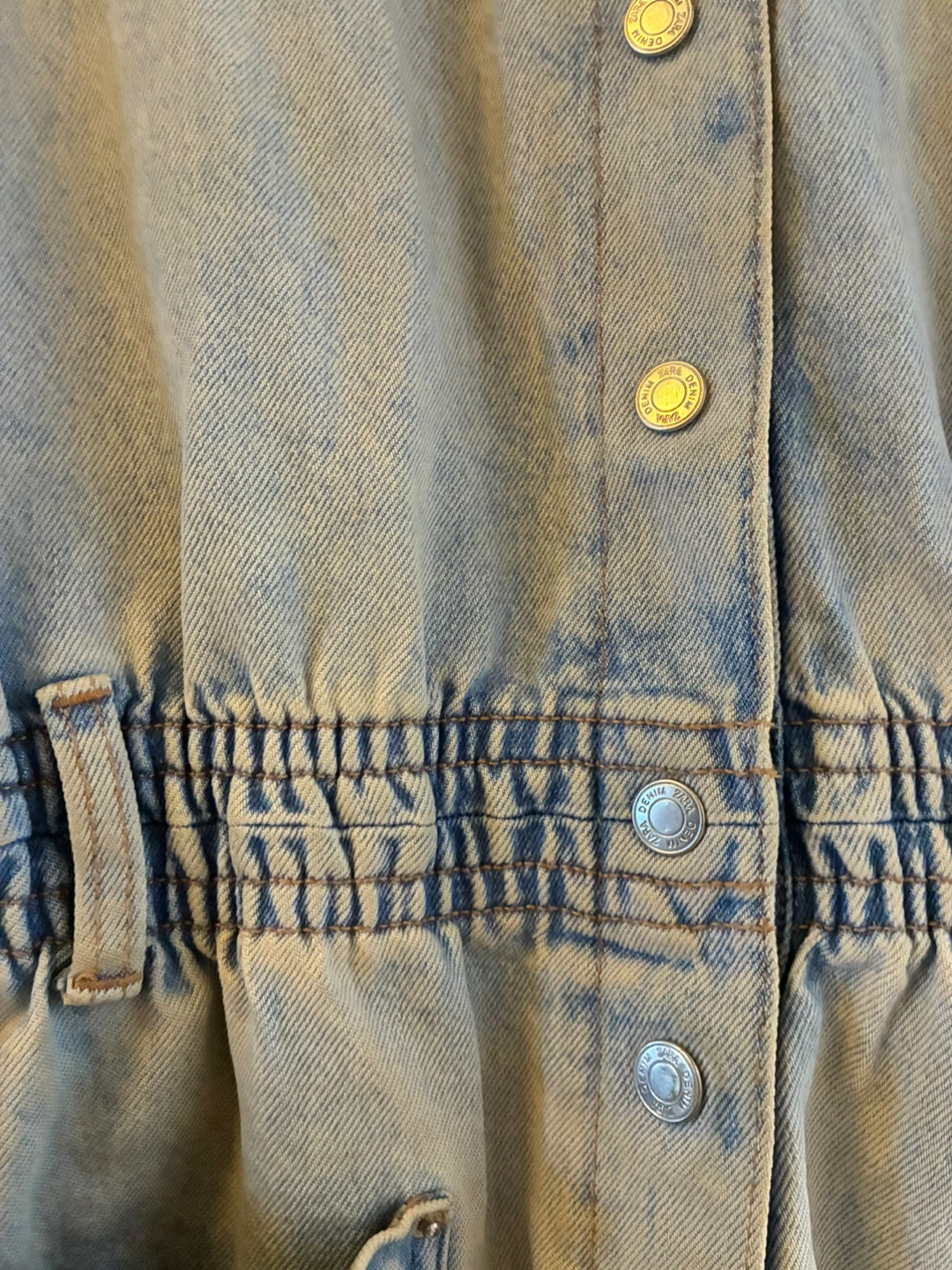 ZARA Denim Romper Size M - photo 2