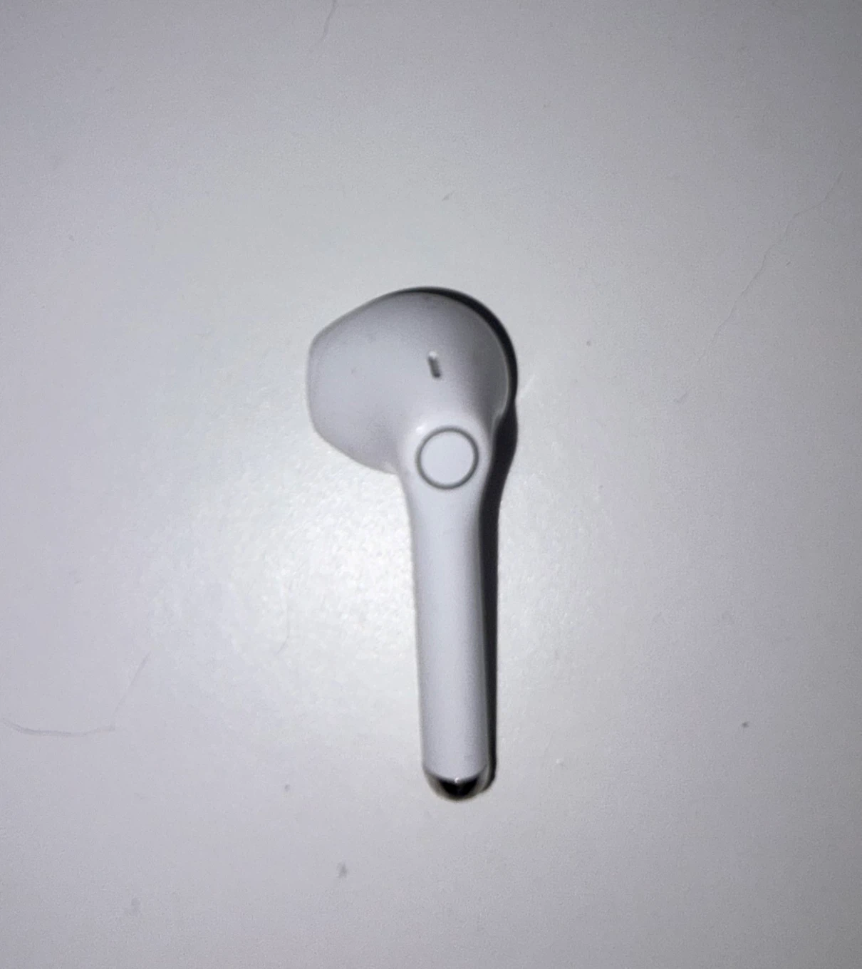 White Wireless Earbud