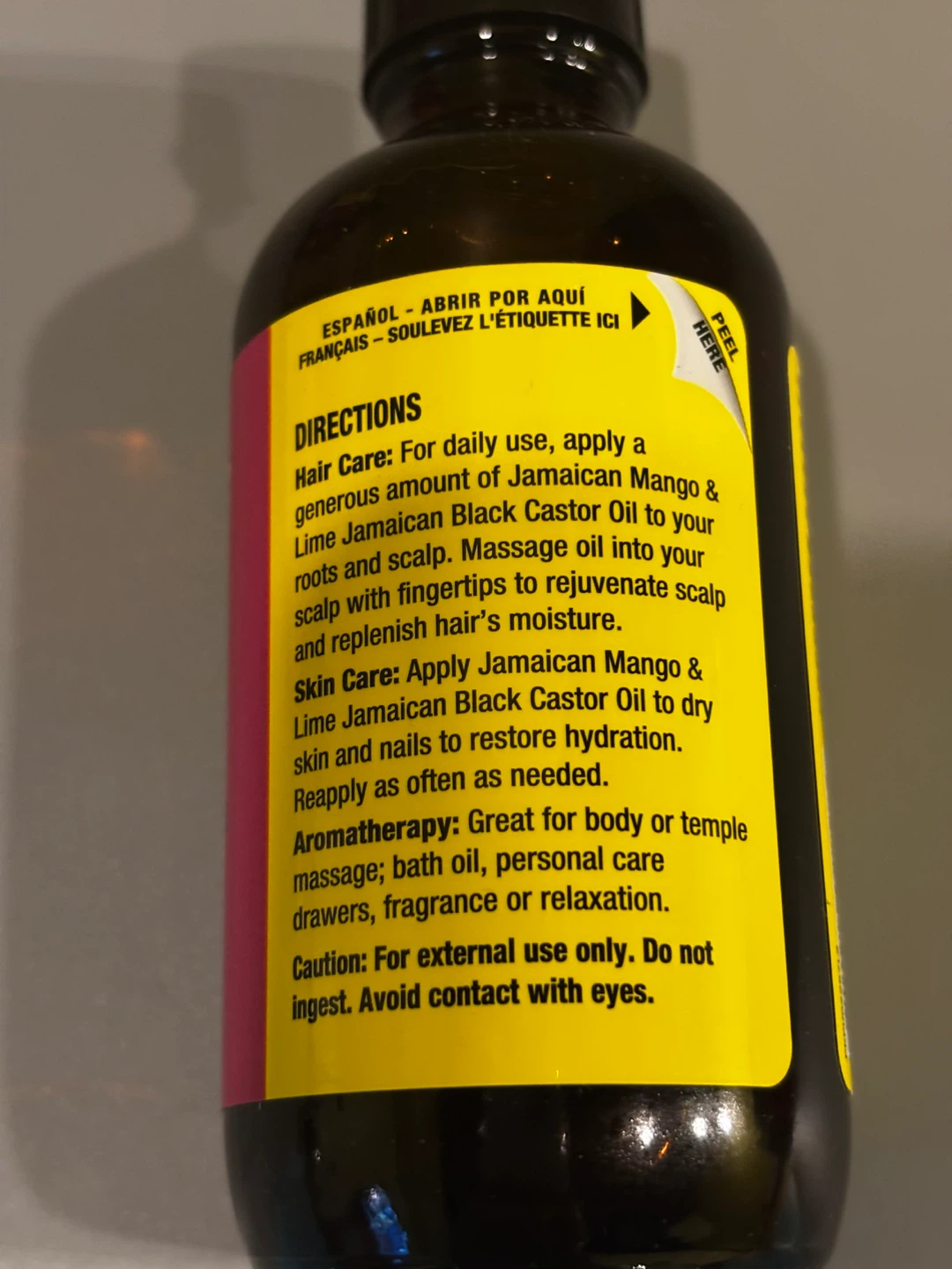 6 Black Castor Oil - photo 5