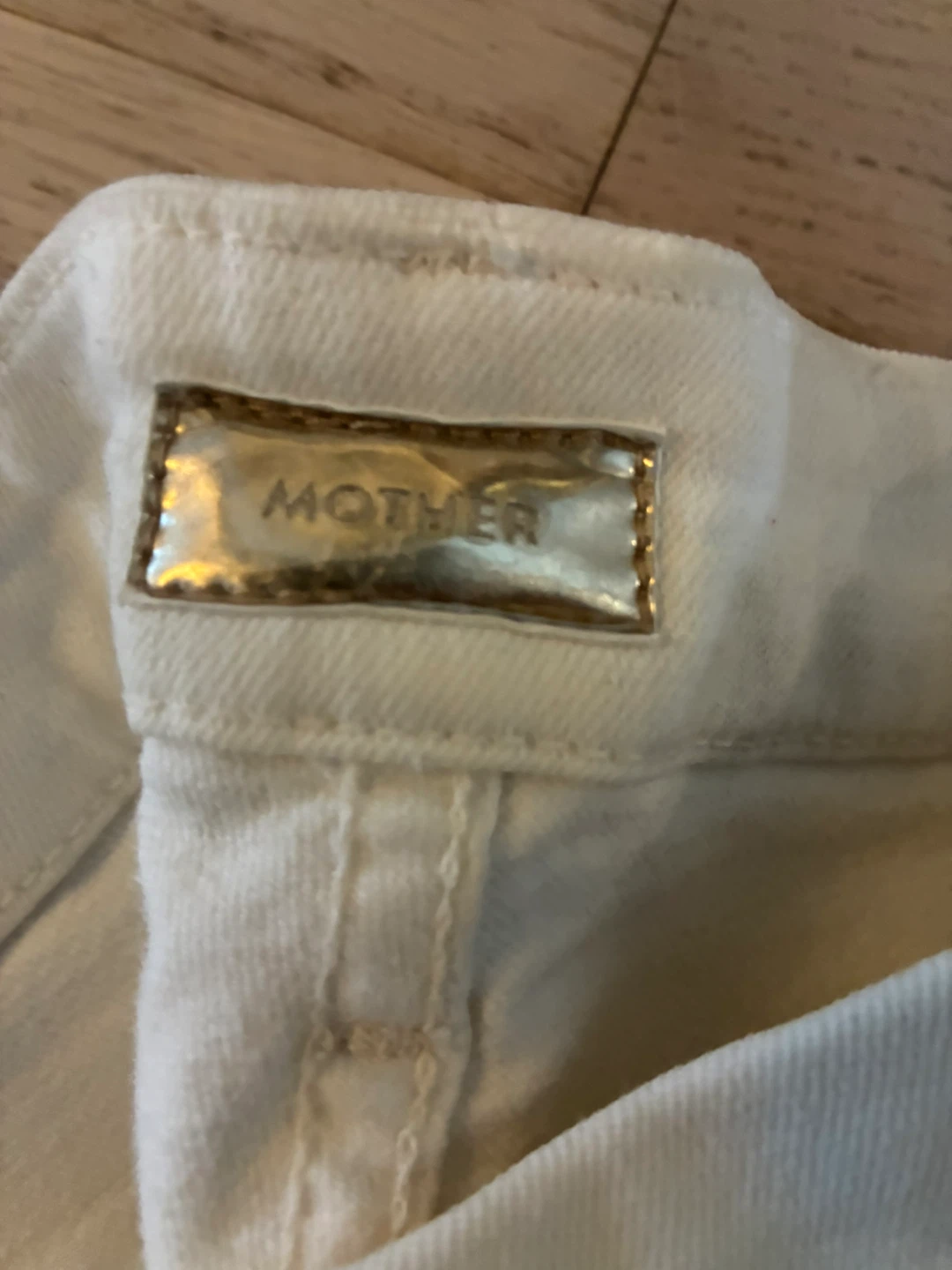 MOTHER High Waisted "Whipping The Cream" Jeans Size 27 - photo 5