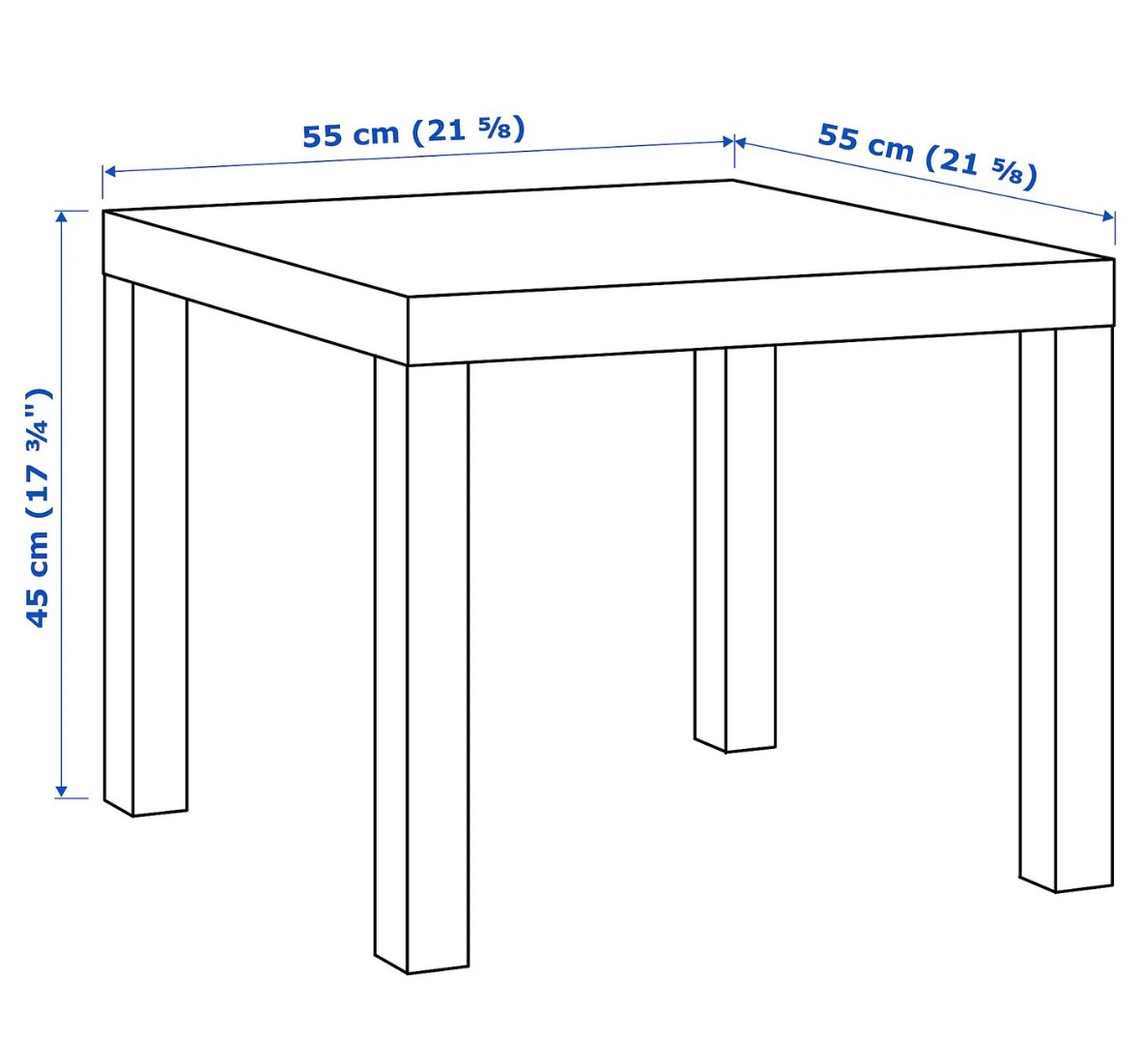 [LAST CHANCE - 4 DAYS LEFT] IKEA LACK Side Table (Oak Effect) - photo 5
