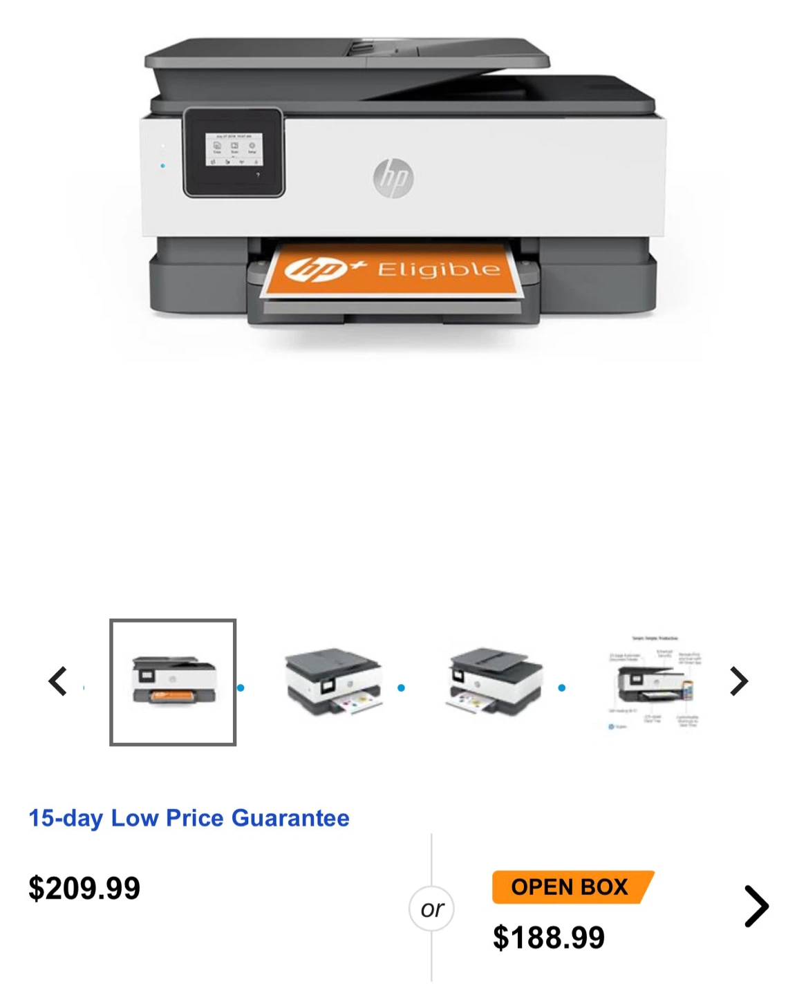HP OfficeJet 8015e All-in-One Printer - photo 2