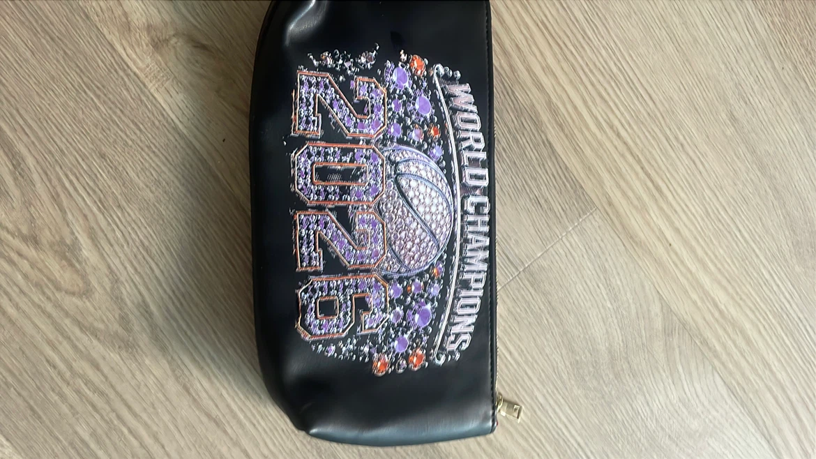 New York Knicks "2026 World Champions" Cosmetic Bag/Pouch