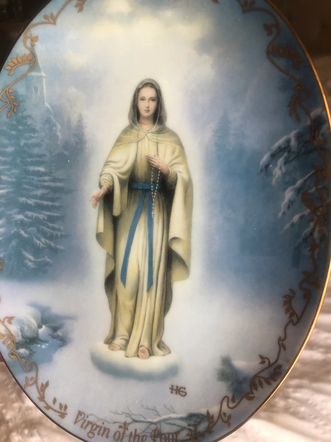 The Bradford Exchange Virgin Mary Decorative Plate - photo 5