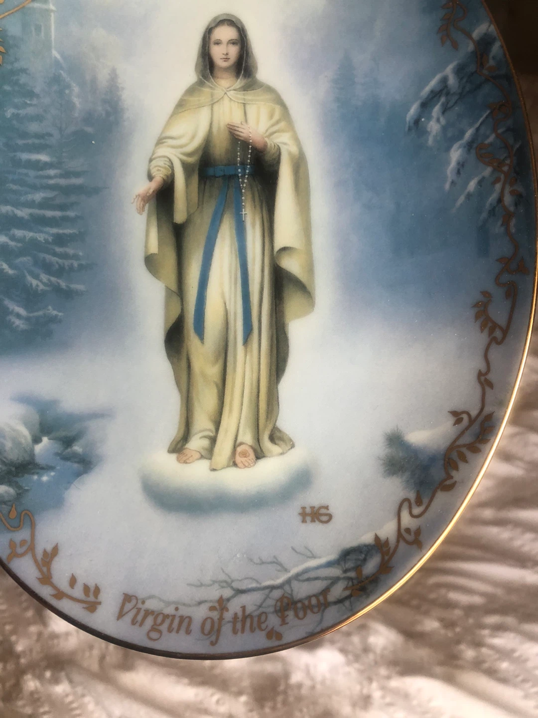 The Bradford Exchange Virgin Mary Decorative Plate - photo 4
