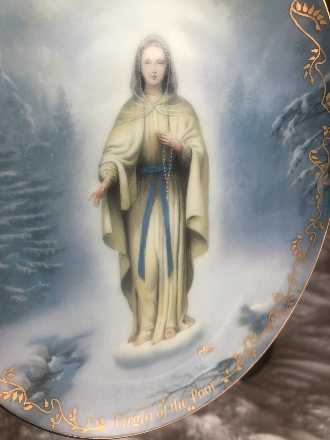 The Bradford Exchange Virgin Mary Decorative Plate - photo 2