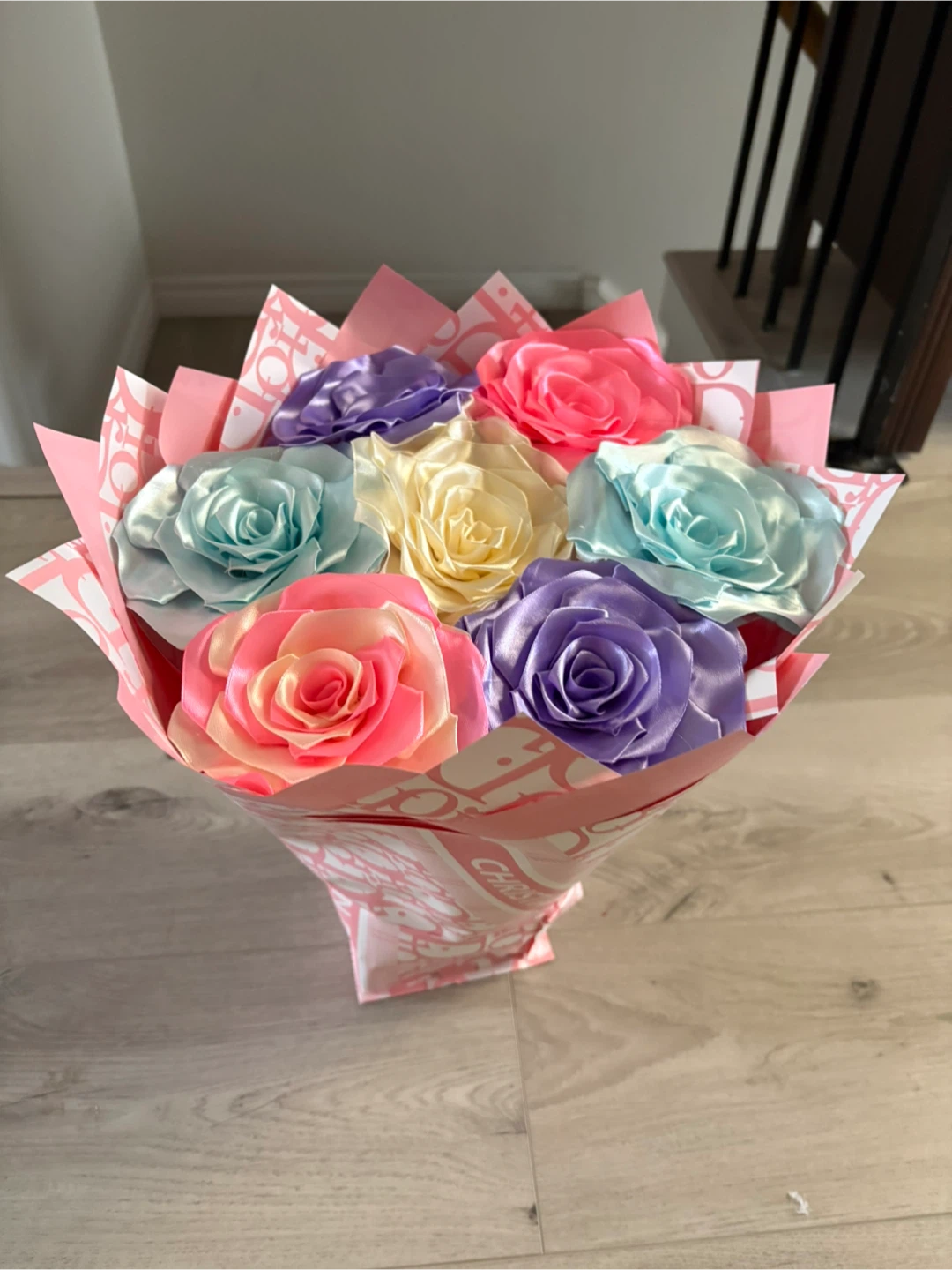 Eternal Ribbon Rose Bouquet - photo 2